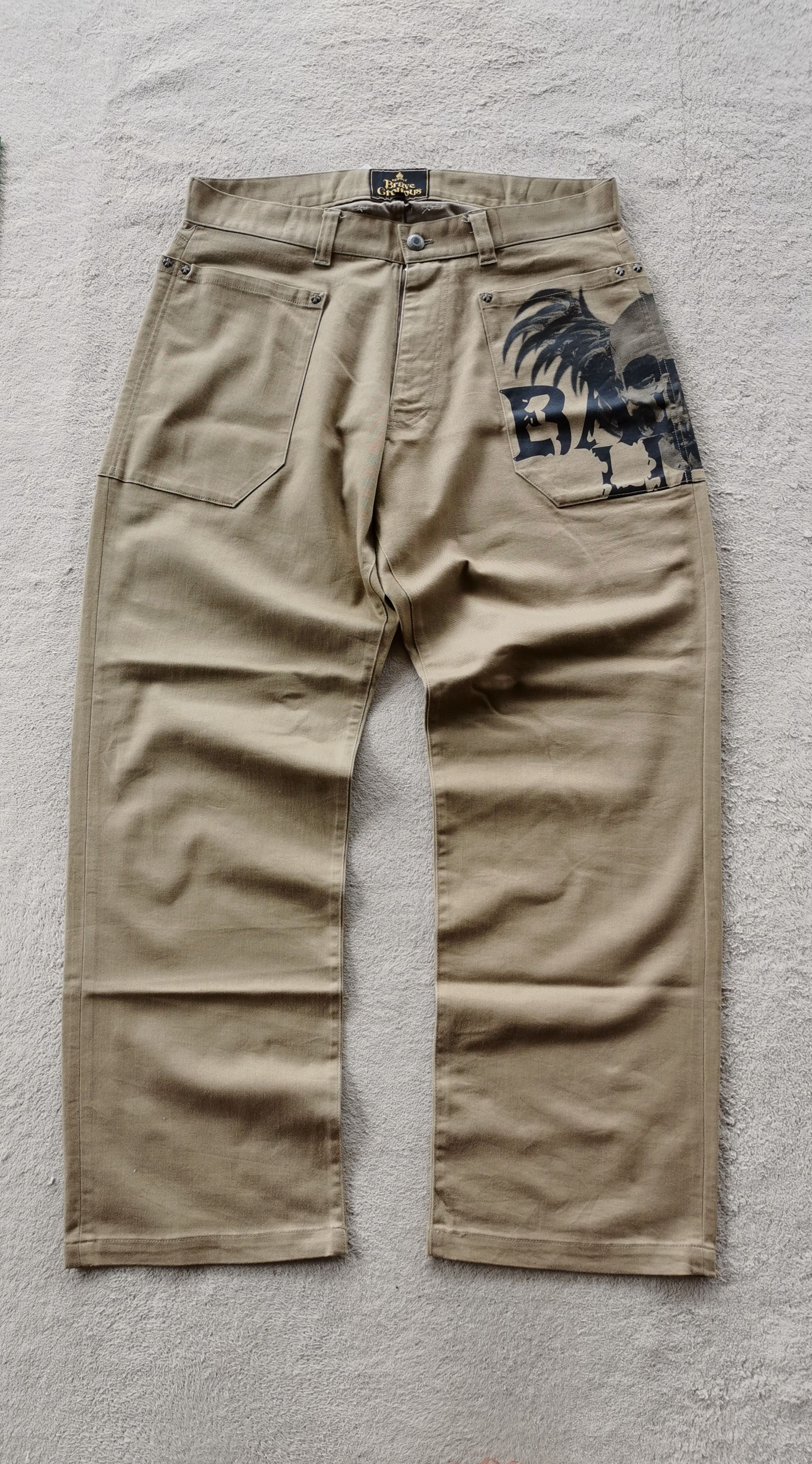 Anime Revolt Brave Grolious Japan Monkey Pants Size US 34 / EU 50 - 2 Thumbnail