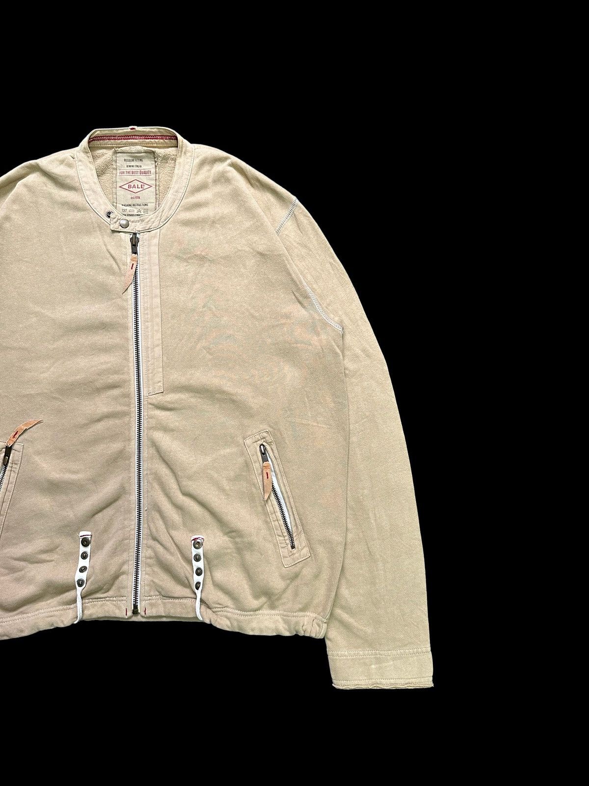 Japanese Brand AW05 BALL Japan cotton zipper jacket Size US L / EU 52-54 / 3 - 3 Thumbnail