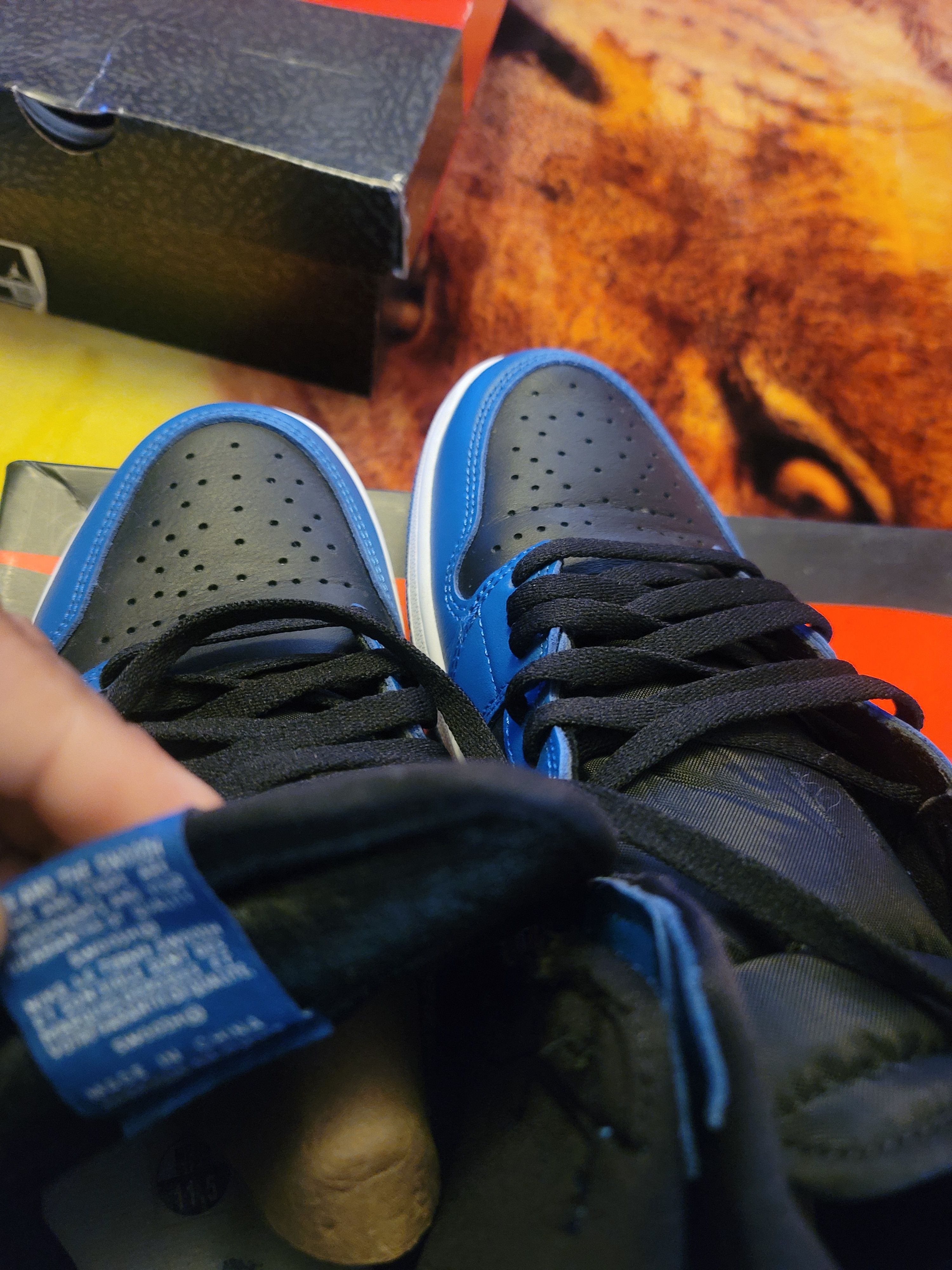 Nike Air jordan 1 retro og marina blue Size US 11.5 / EU 44-45 - 5 Thumbnail