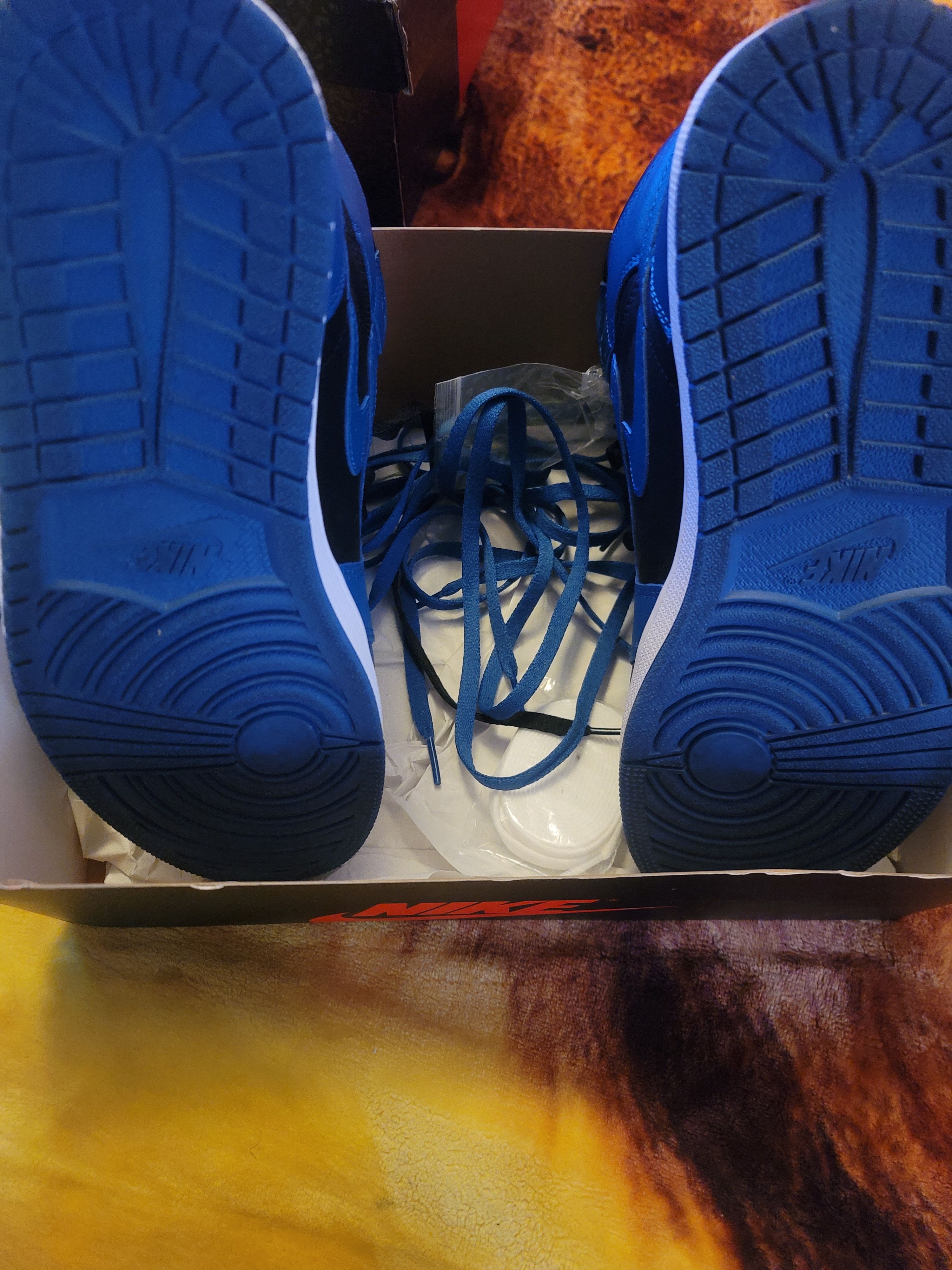 Nike Air jordan 1 retro og marina blue Size US 11.5 / EU 44-45 - 6 Thumbnail