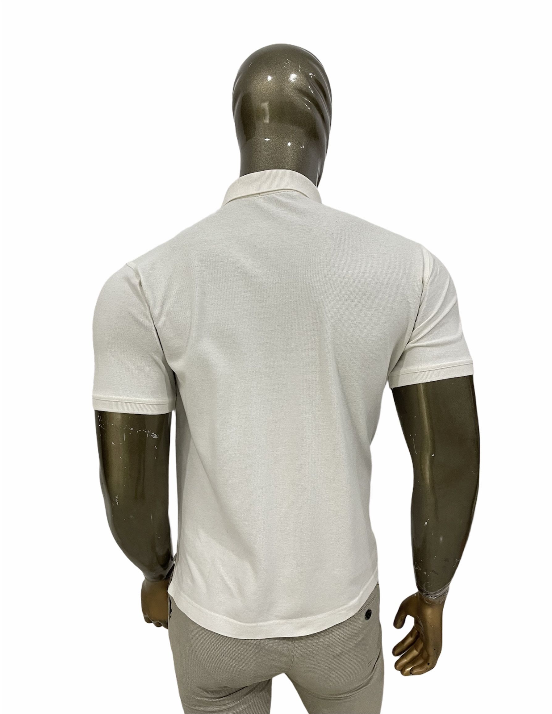 Burberry 🔥 vintage TB Burberry polo tshirt size M white Size US M / EU 48-50 / 2 - 3 Thumbnail