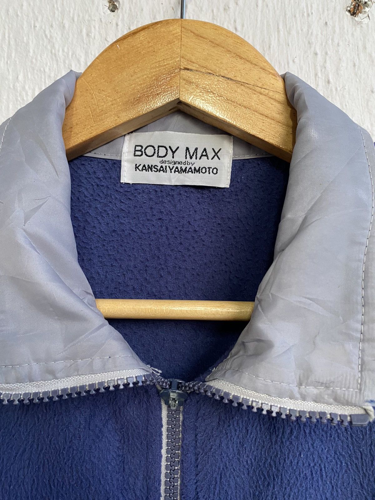 Designer × Kansai Yamamoto KANSAI YAMAMOTO Fleece Vest Zipper Jacket Size US L / EU 52-54 / 3 - 4 Thumbnail