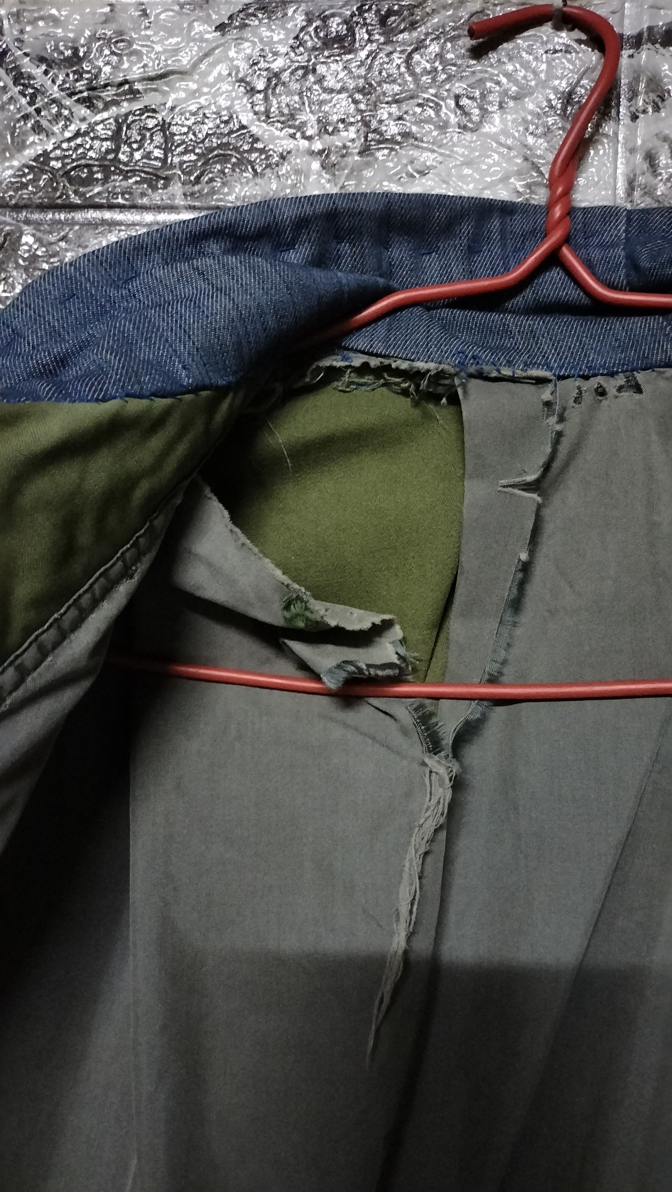 Vintage Vintage M65 Field Jacket fixed Denim WW2 60s Distressed Size US M / EU 48-50 / 2 - 11 Thumbnail