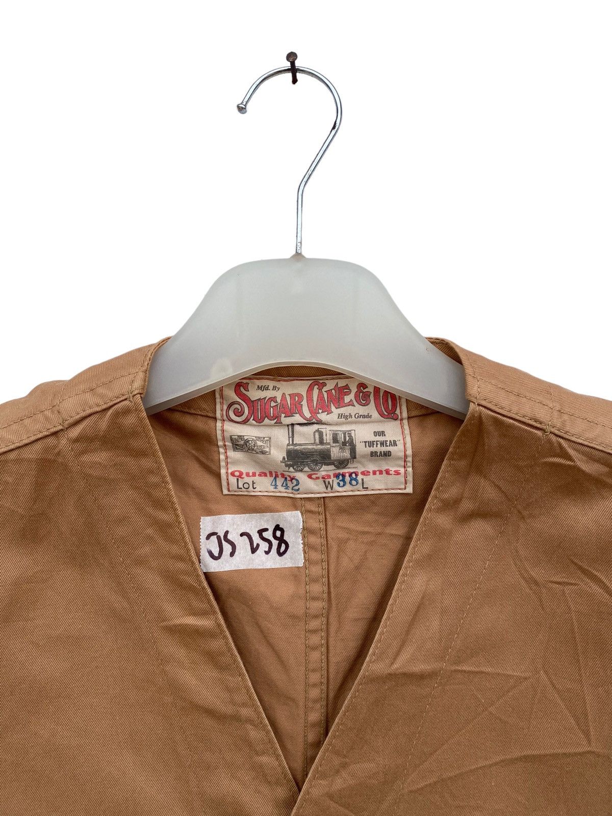 Sugar Cane Vintage Sugar Cane Toyo Ent 10 Oz Worker Vest Size US M / EU 48-50 / 2 - 3 Thumbnail