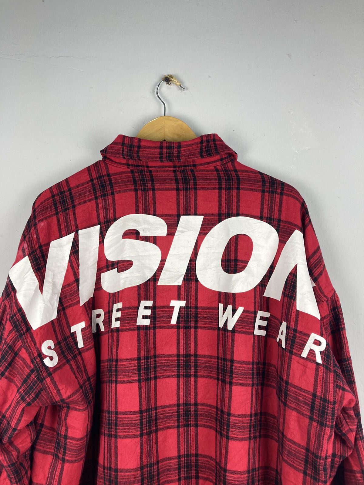 Vintage Vision Streetwear Coach Checkered Jacket Size US L / EU 52-54 / 3 - 1 Thumbnail