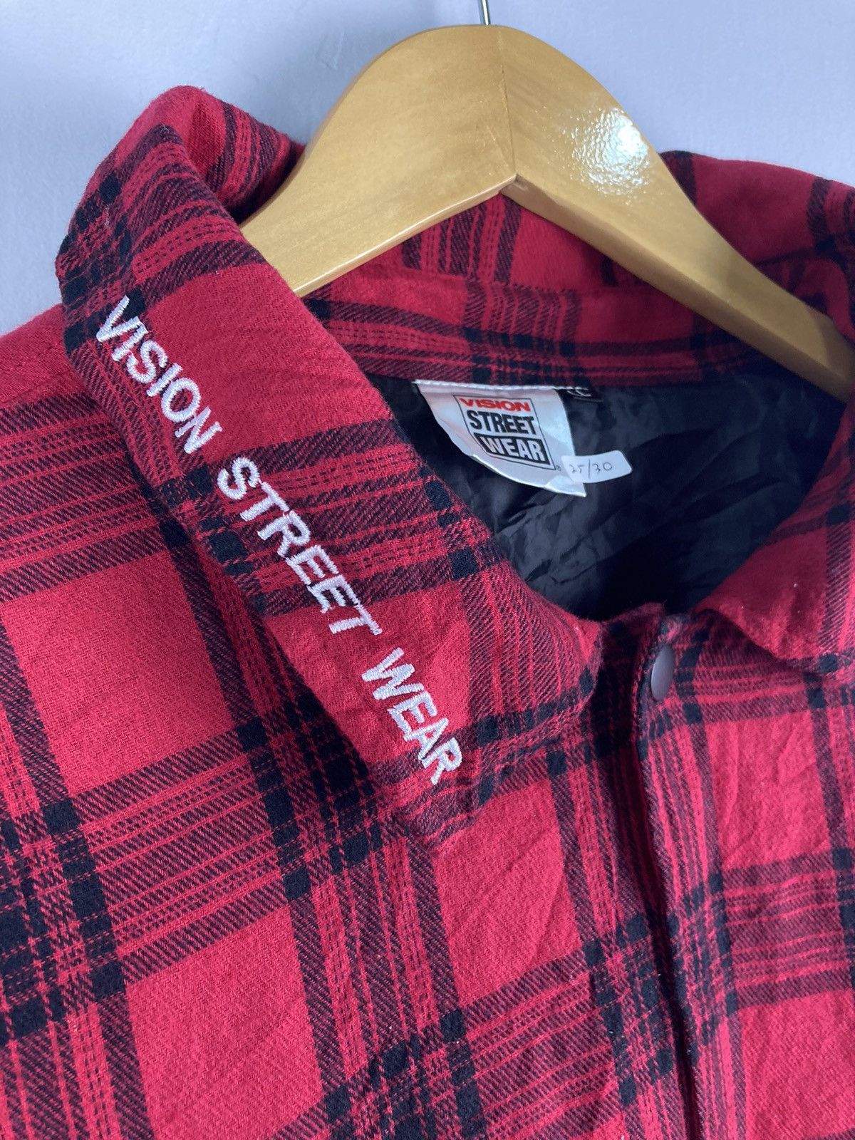 Vintage Vision Streetwear Coach Checkered Jacket Size US L / EU 52-54 / 3 - 5 Thumbnail