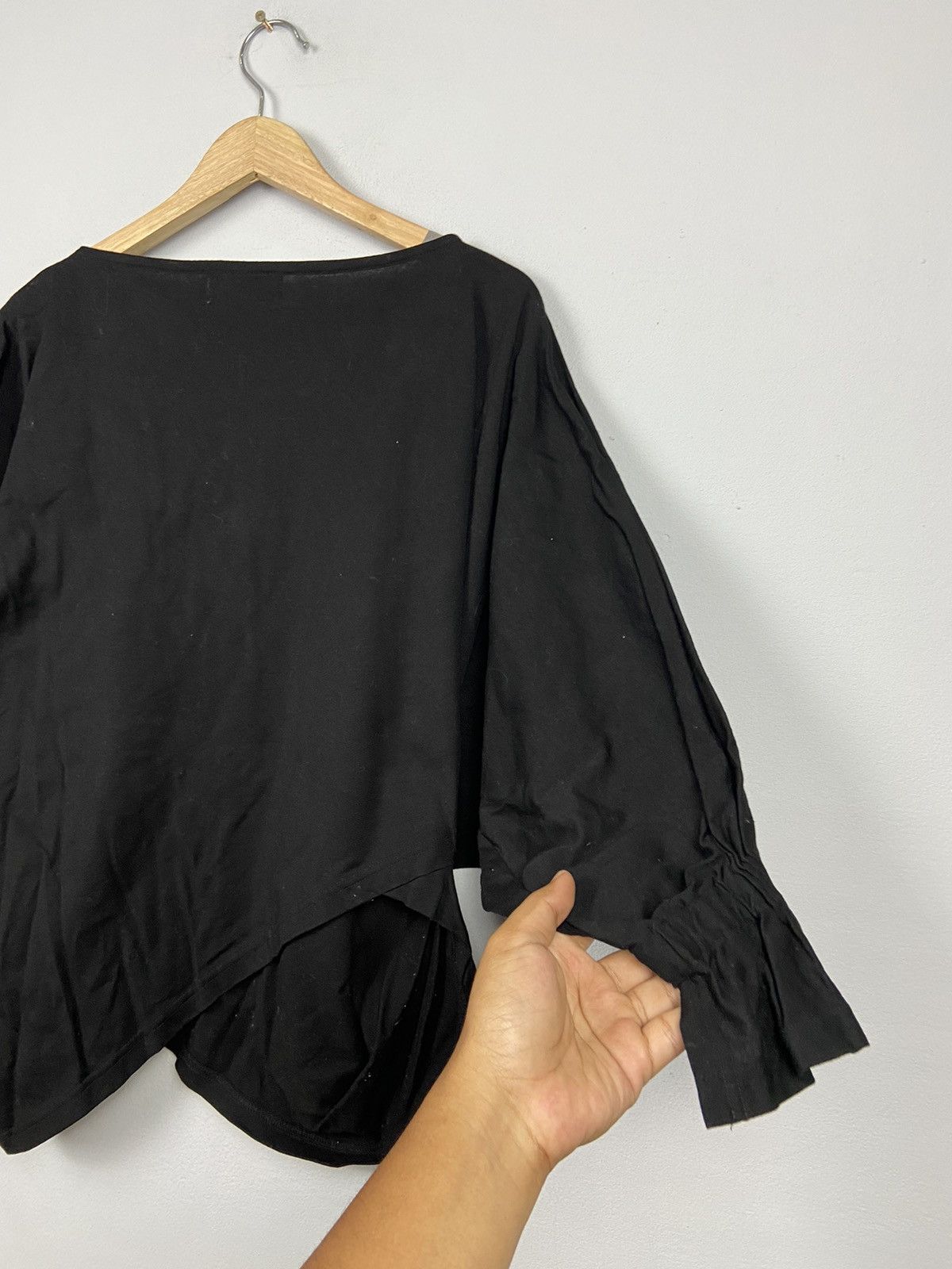 Issey Miyake × Japanese Brand × Ne-Net Collection 💥 Ne-Net Japanese Brand Split Bat Wing Shirt Size XS / US 0-2 / IT 36-38 - 8 Thumbnail