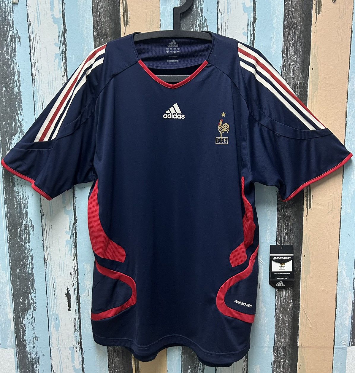 Vintage Deadstock 2006 France Soccer Training Jersey