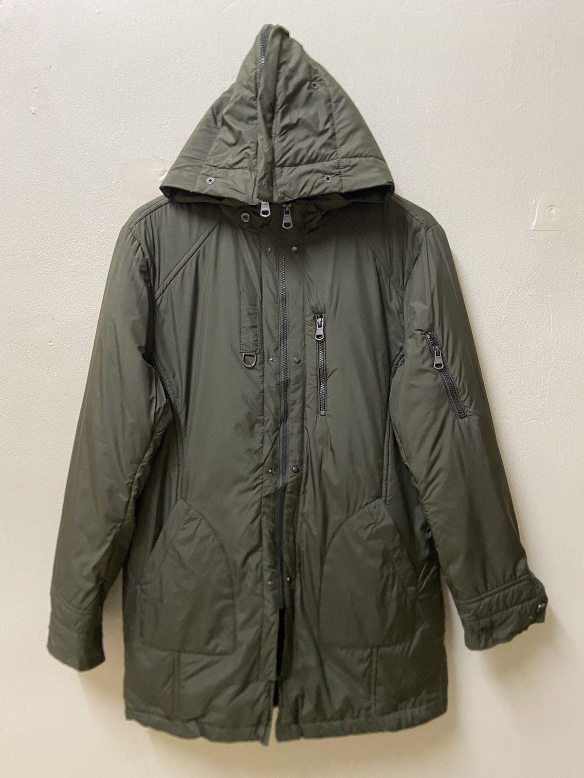 Very Rare🔥In The Attic Light Puffer Jacket Army Style