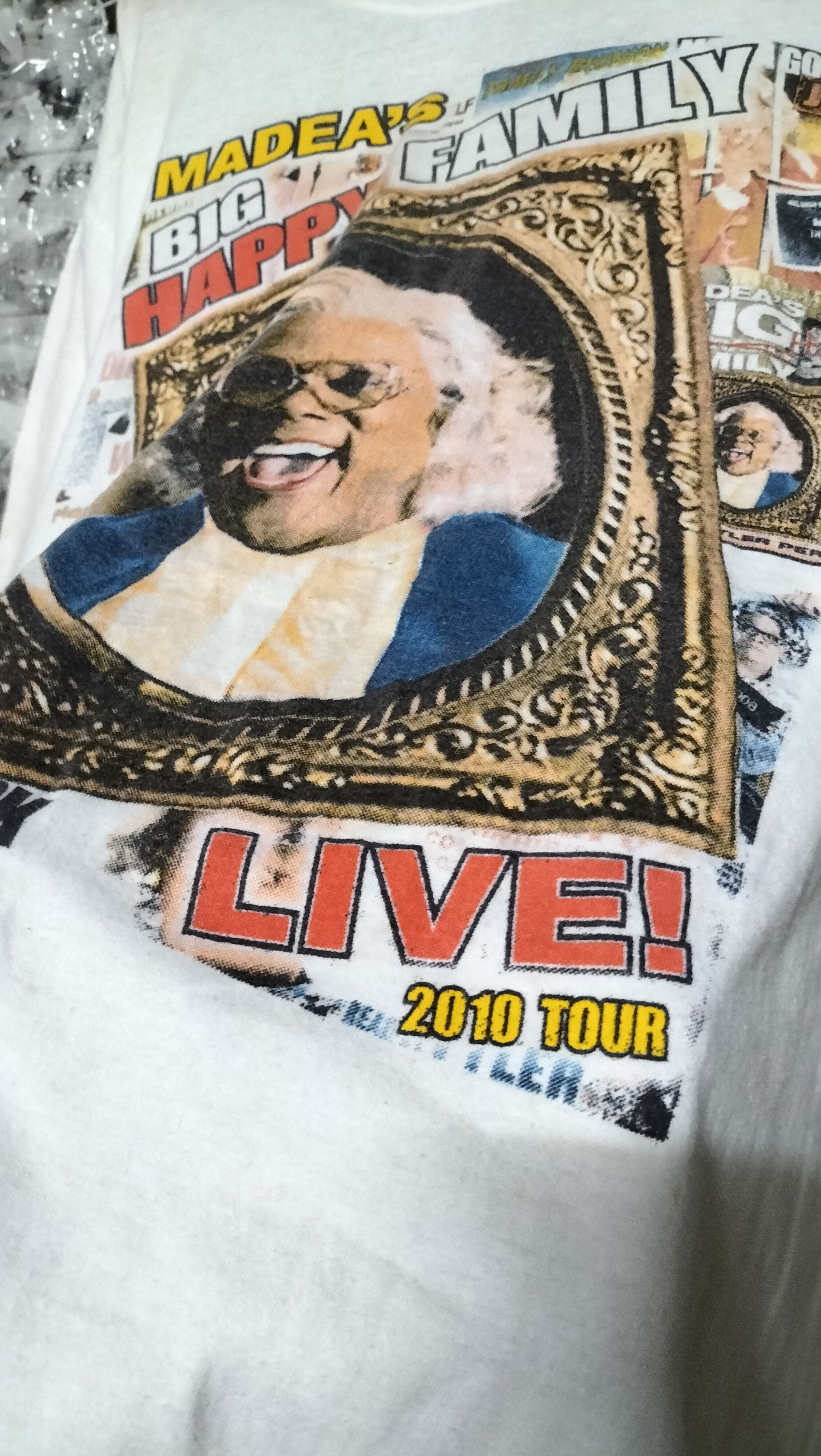 Vintage Vintage Madea's Big Happy Family Movie Live tour 2010 Size US XL / EU 56 / 4 - 4 Thumbnail