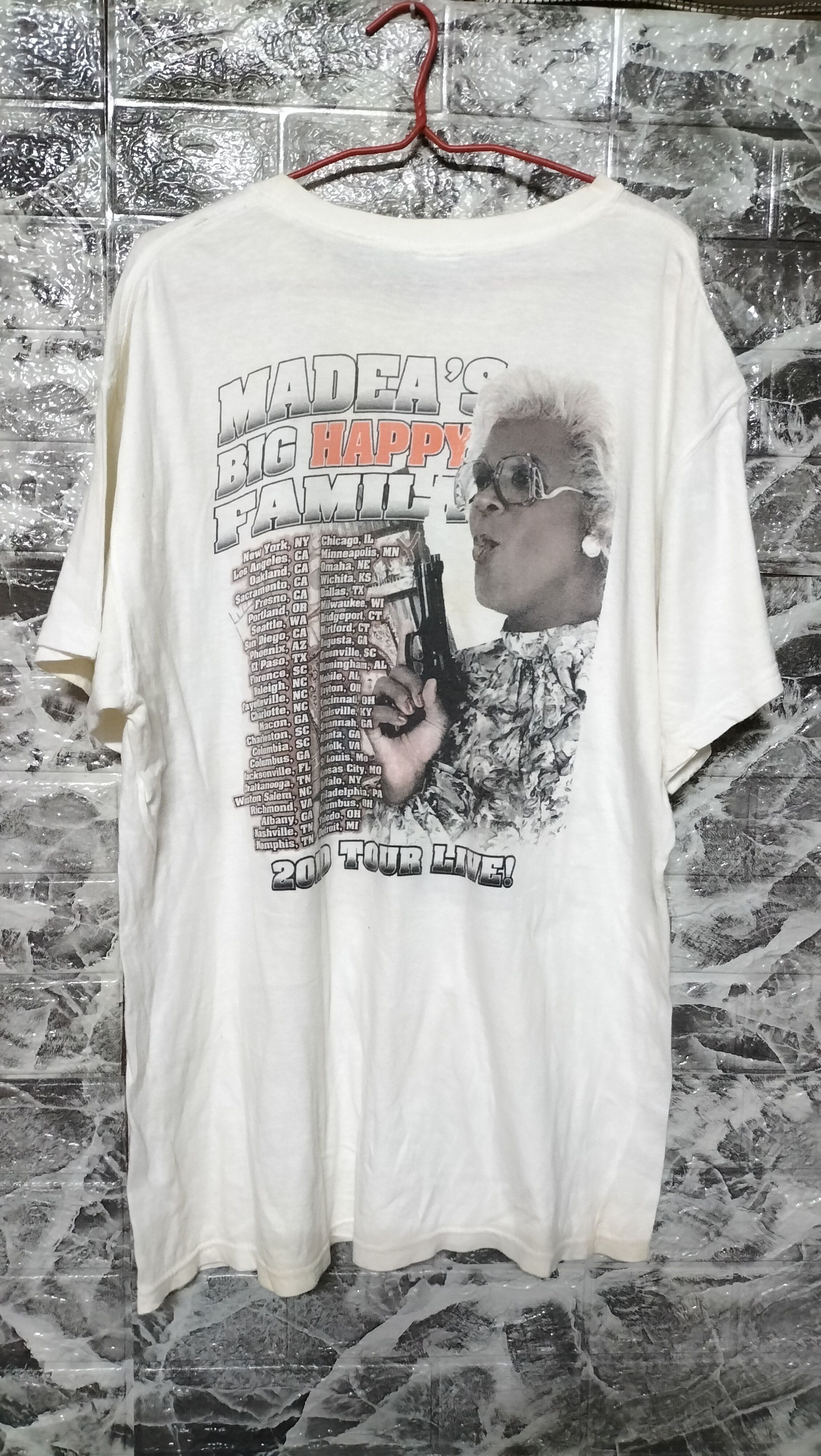 Vintage Vintage Madea's Big Happy Family Movie Live tour 2010 Size US XL / EU 56 / 4 - 2 Thumbnail