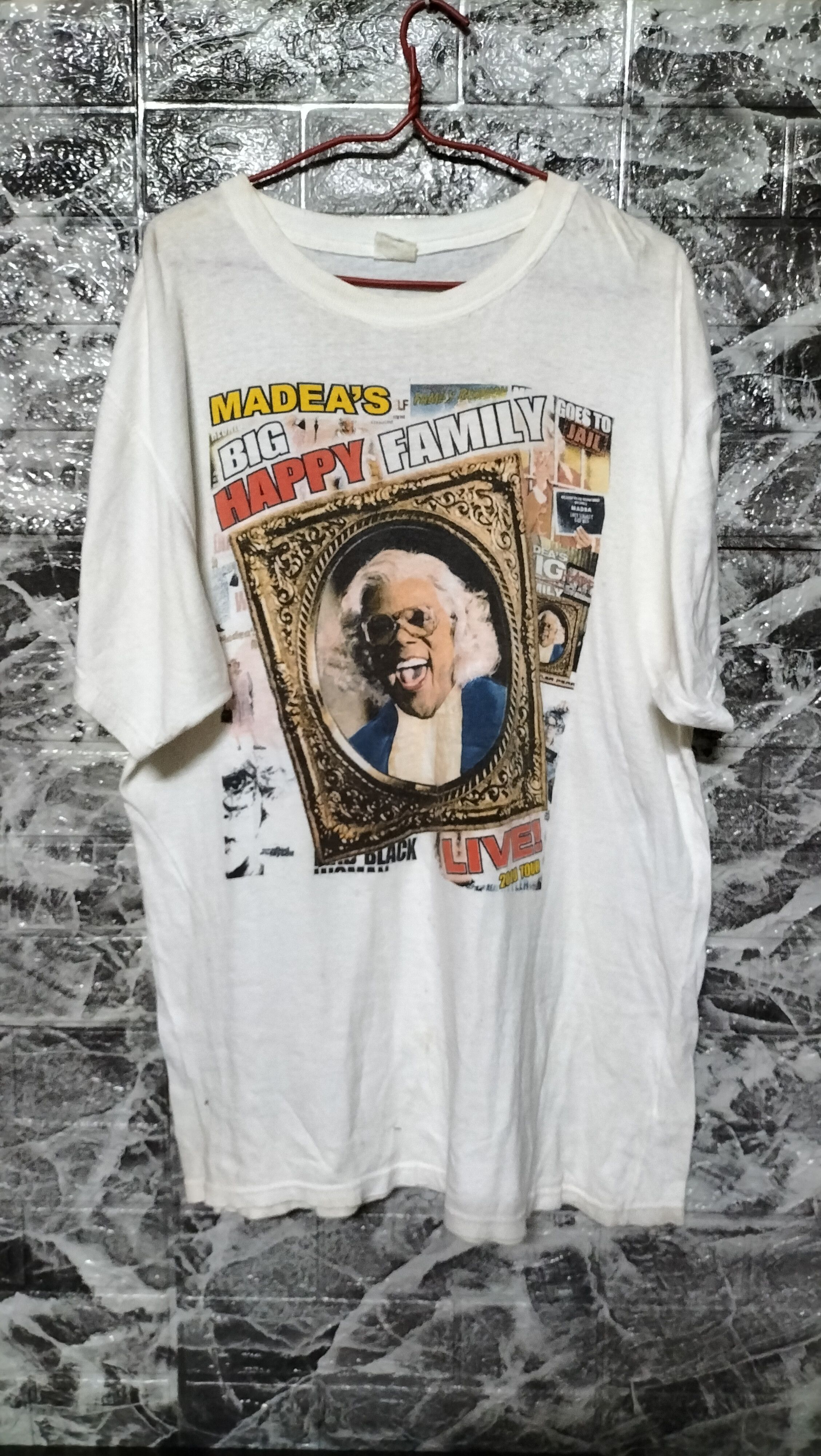 Vintage Vintage Madea's Big Happy Family Movie Live tour 2010 Size US XL / EU 56 / 4 - 1 Thumbnail