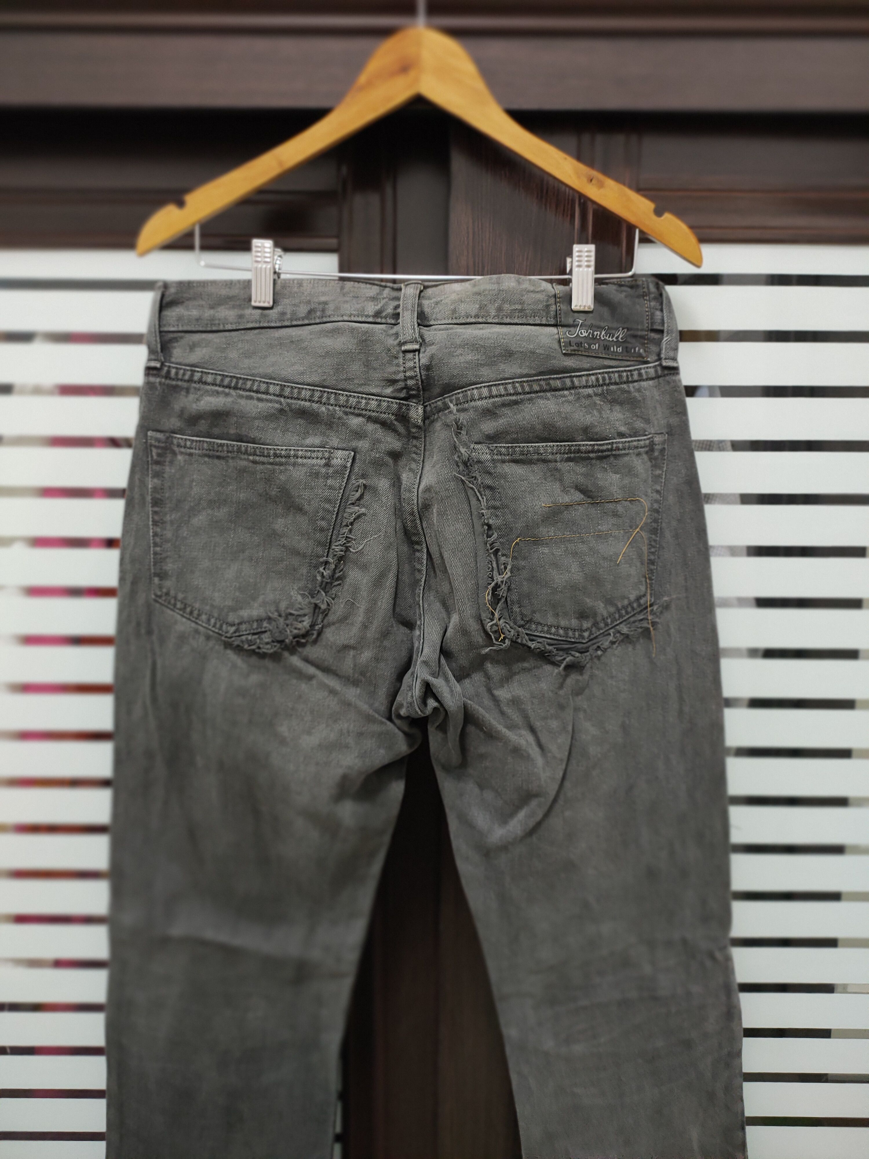 Japanese Brand 🔥Punk Style John Bull Lots of Wild Life Denim🔥 Size US 33 - 8 Thumbnail
