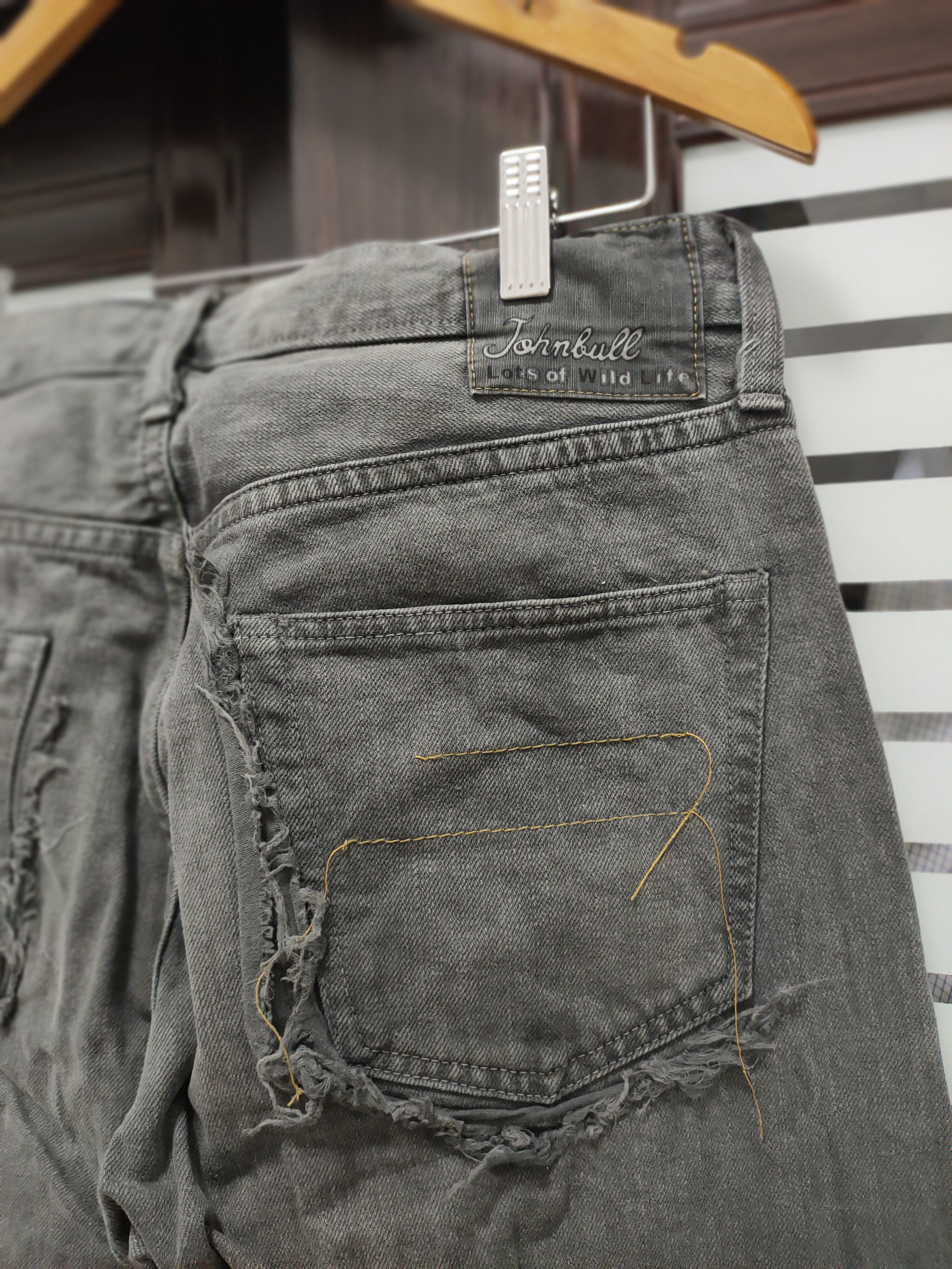 Japanese Brand 🔥Punk Style John Bull Lots of Wild Life Denim🔥 Size US 33 - 7 Thumbnail