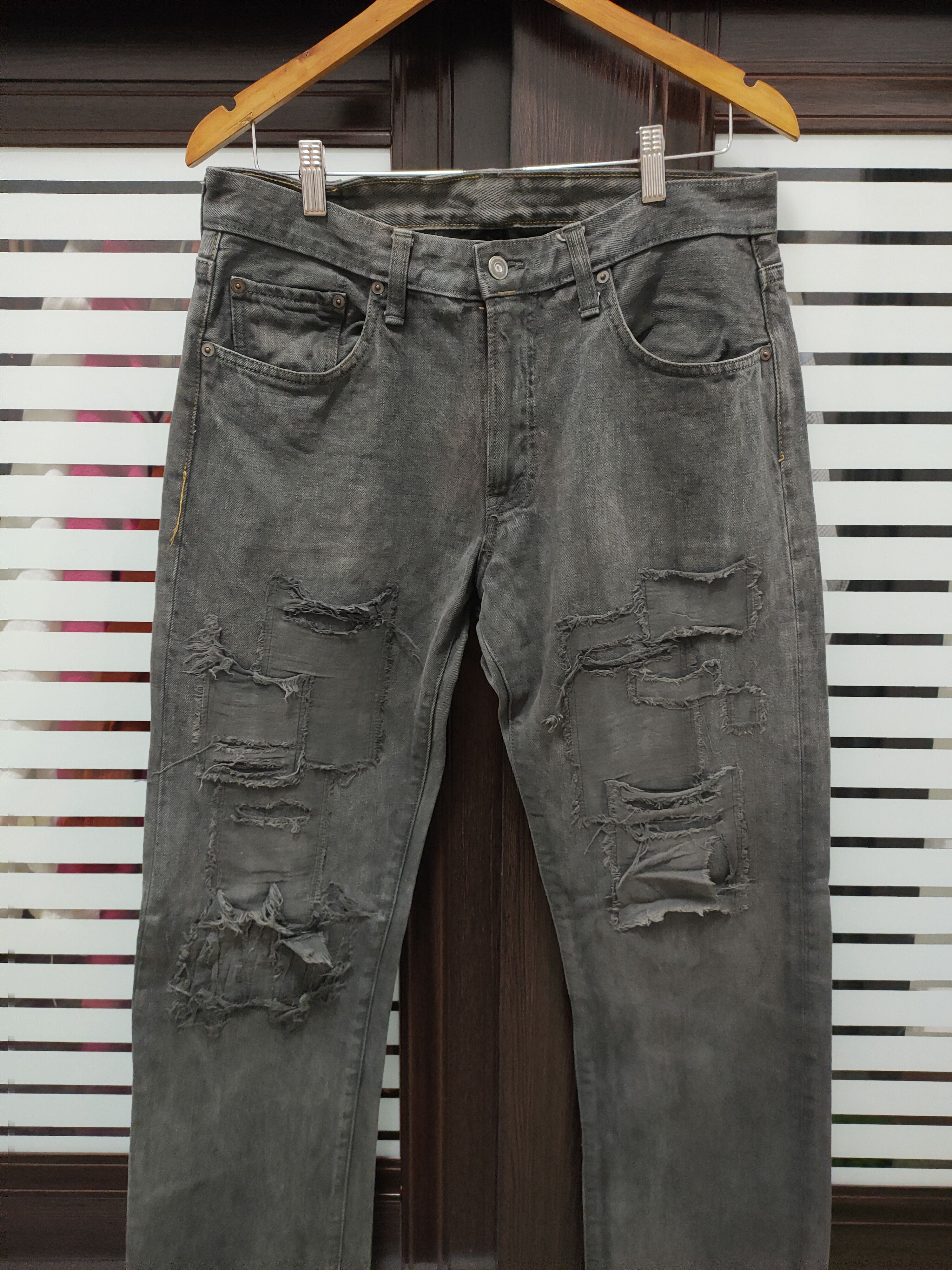 Japanese Brand 🔥Punk Style John Bull Lots of Wild Life Denim🔥 Size US 33 - 3 Thumbnail