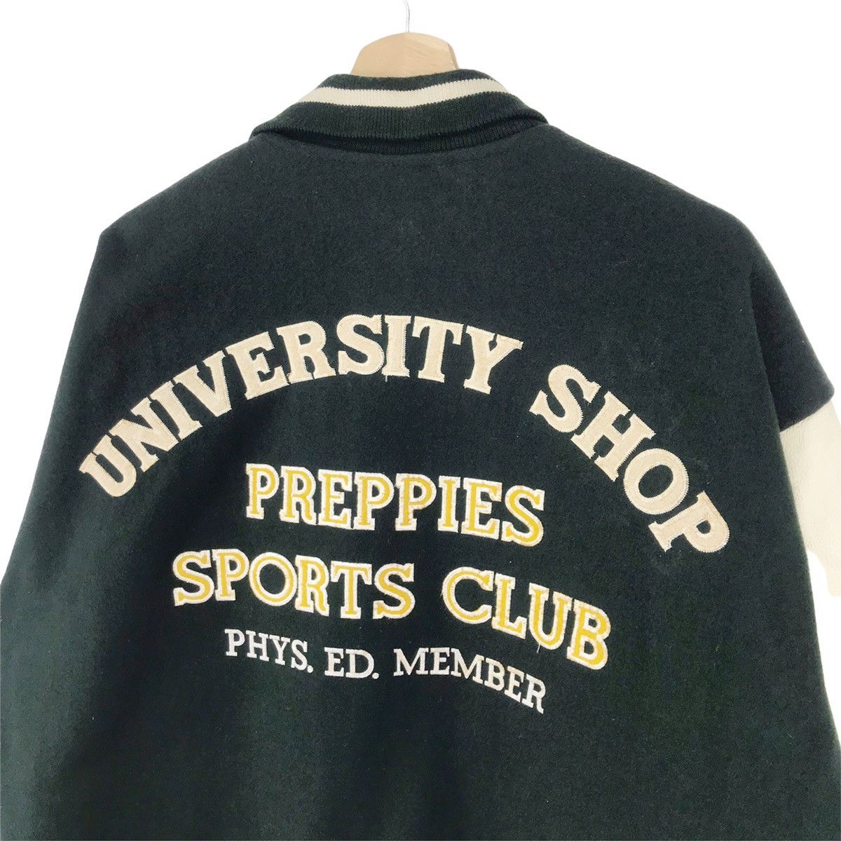 Vintage Vintage 90’s University Shop Varsity Letterman Jacket Size US L / EU 52-54 / 3 - 8 Thumbnail