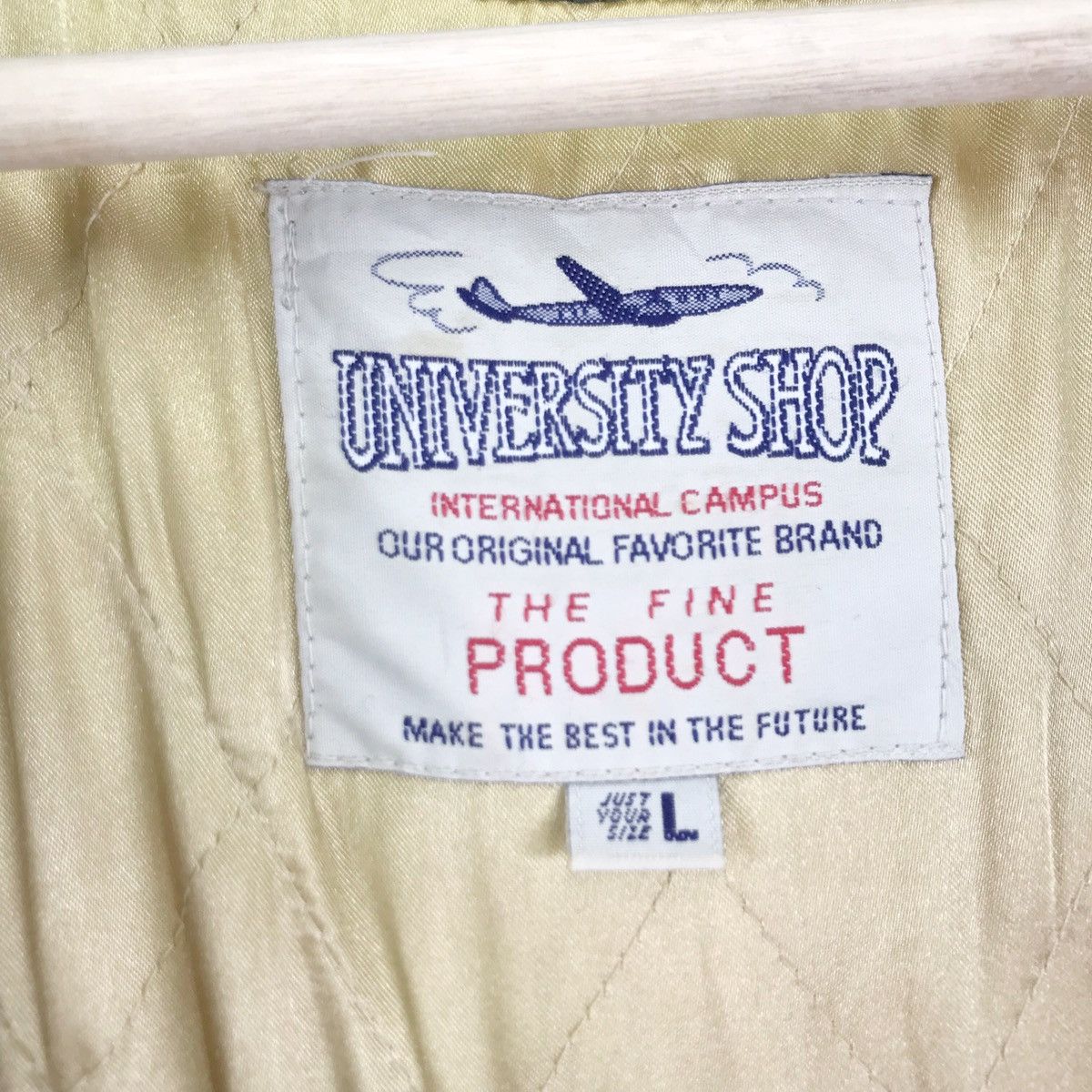 Vintage Vintage 90’s University Shop Varsity Letterman Jacket Size US L / EU 52-54 / 3 - 10 Thumbnail
