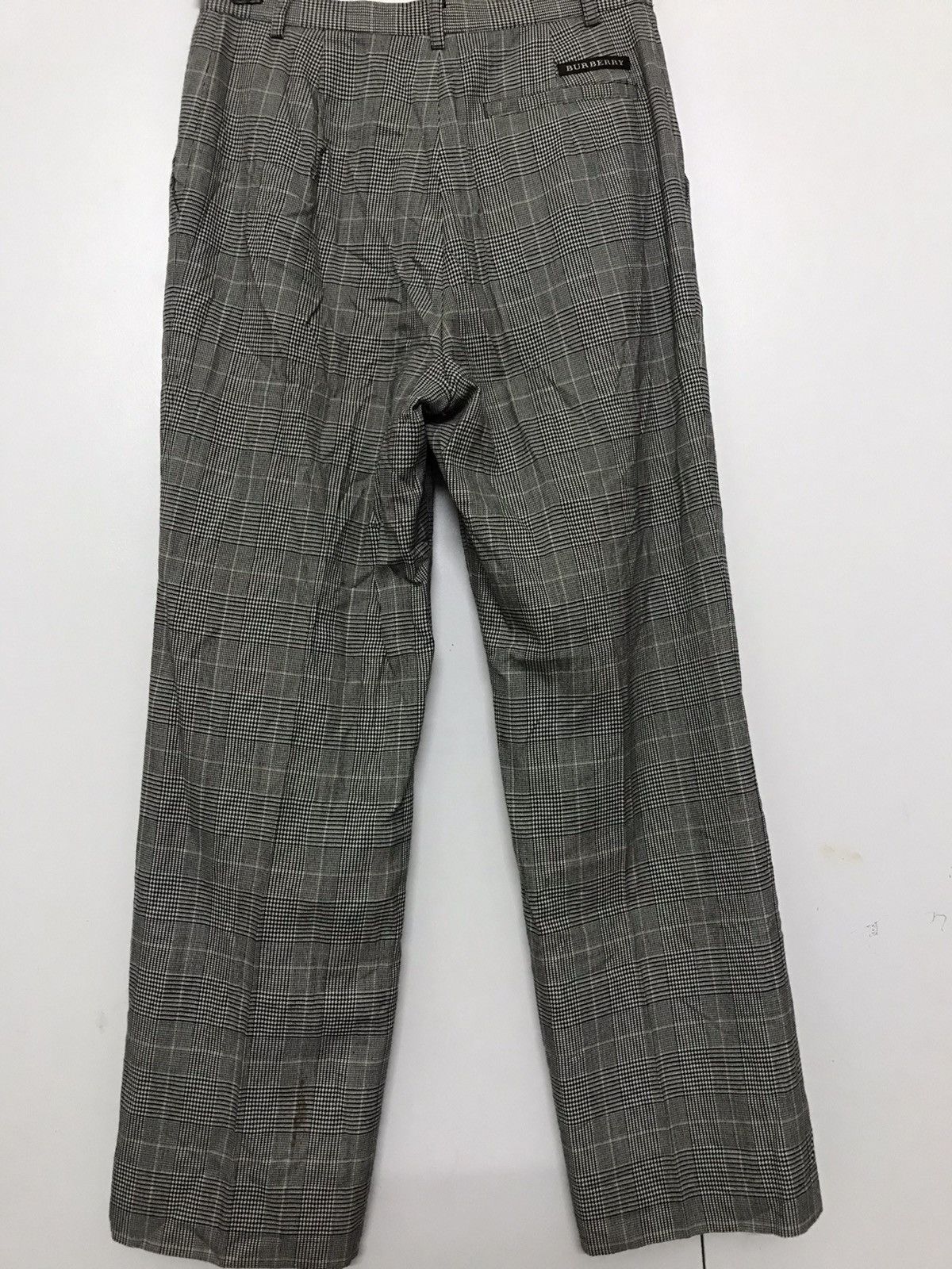 Vintage Burberry golf checked wool