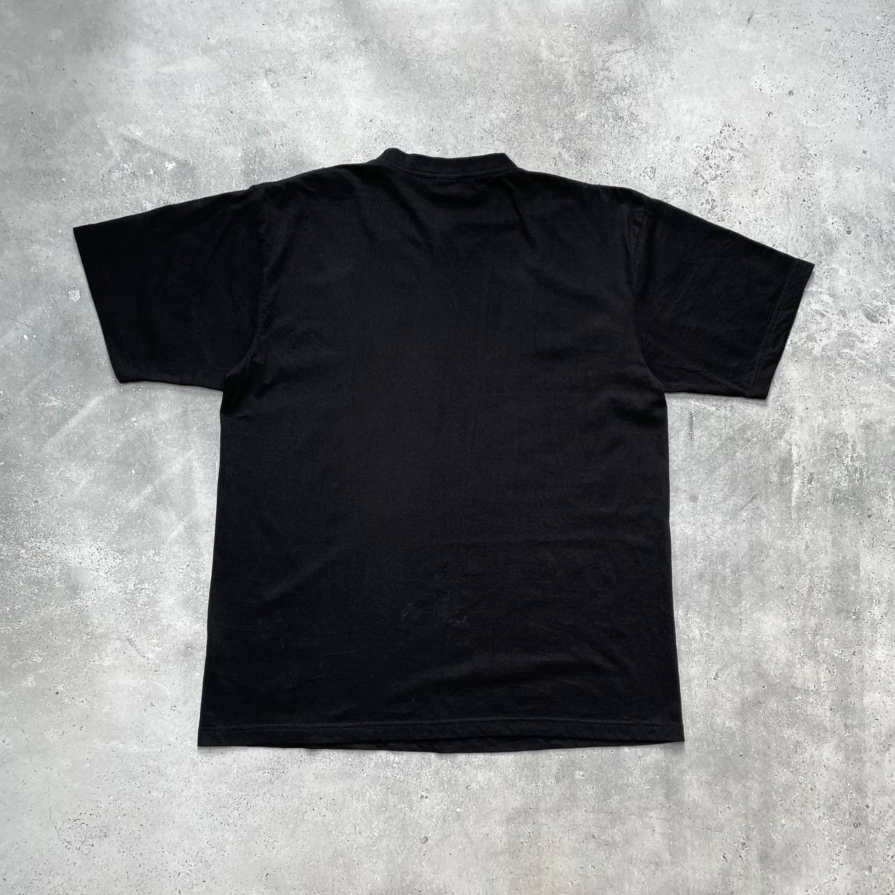 Vintage Vintage Blank T Shirt Black Size XL Size US XL / EU 56 / 4 - 2 Thumbnail