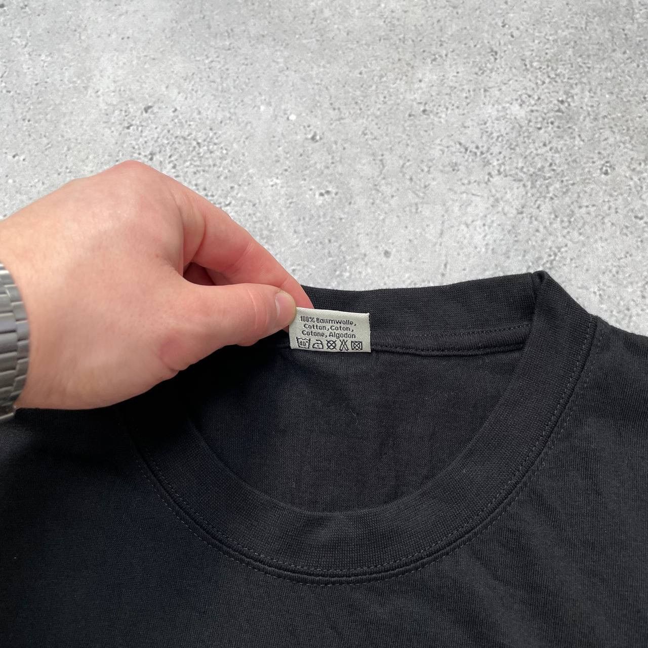 Vintage Vintage Blank T Shirt Black Size XL Size US XL / EU 56 / 4 - 5 Thumbnail