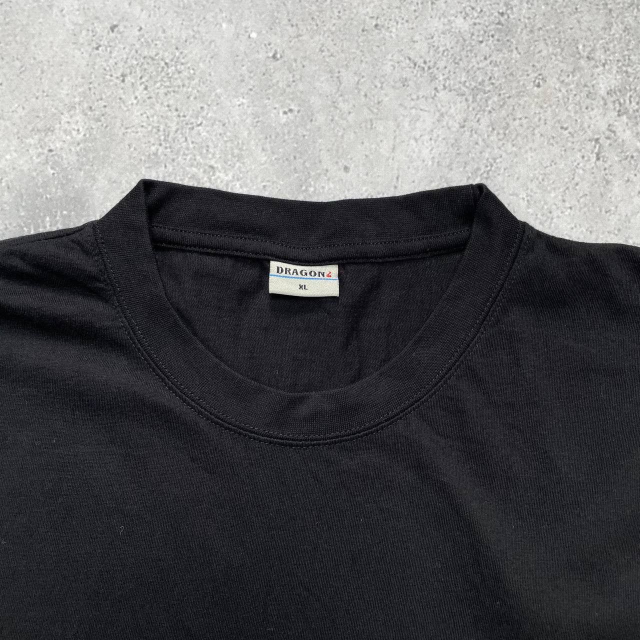Vintage Vintage Blank T Shirt Black Size XL Size US XL / EU 56 / 4 - 4 Thumbnail