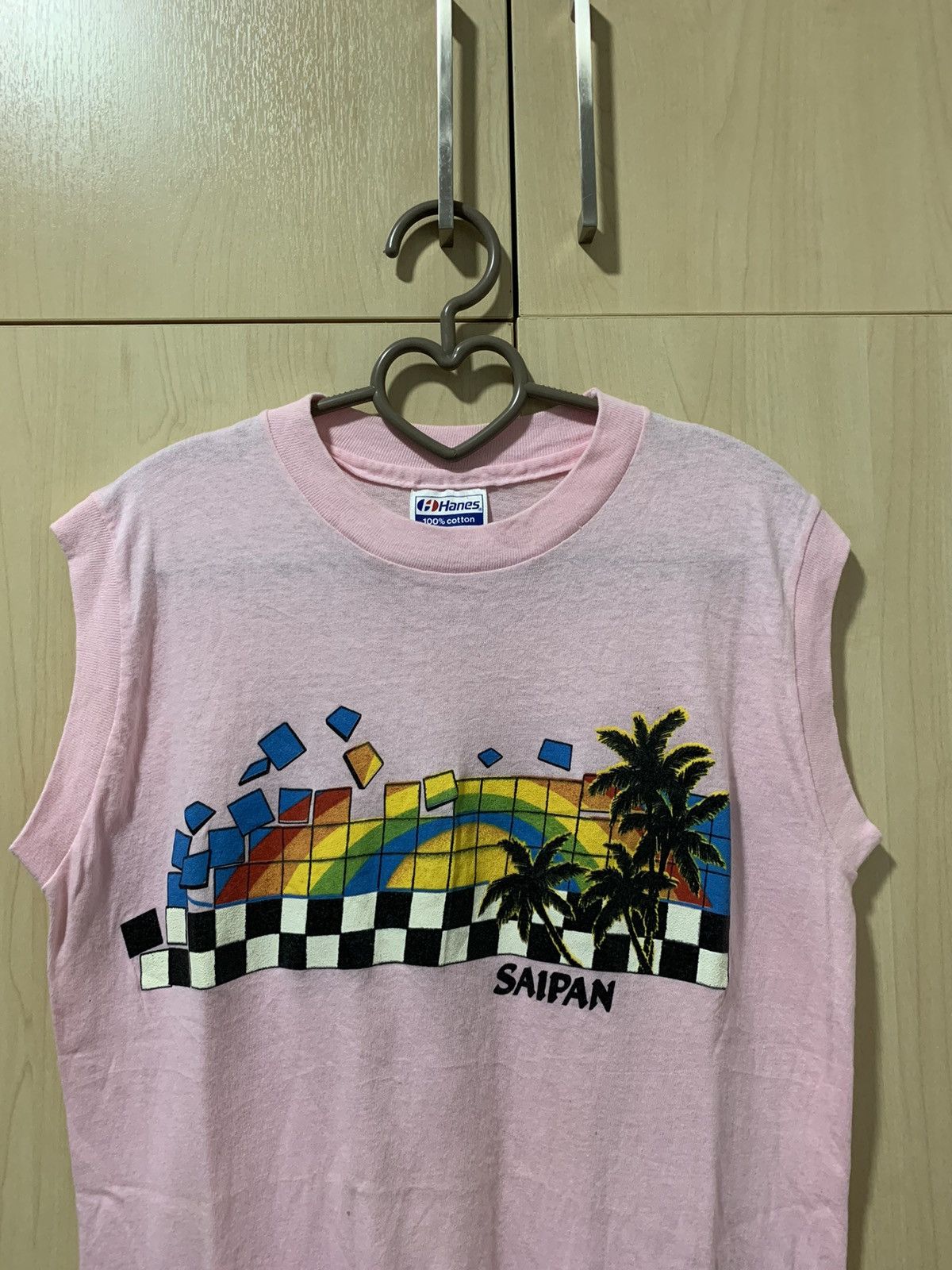 Vintage Vintage Saipan shirt deadstock made in USA sleeveless Size US M / EU 48-50 / 2 - 3 Thumbnail