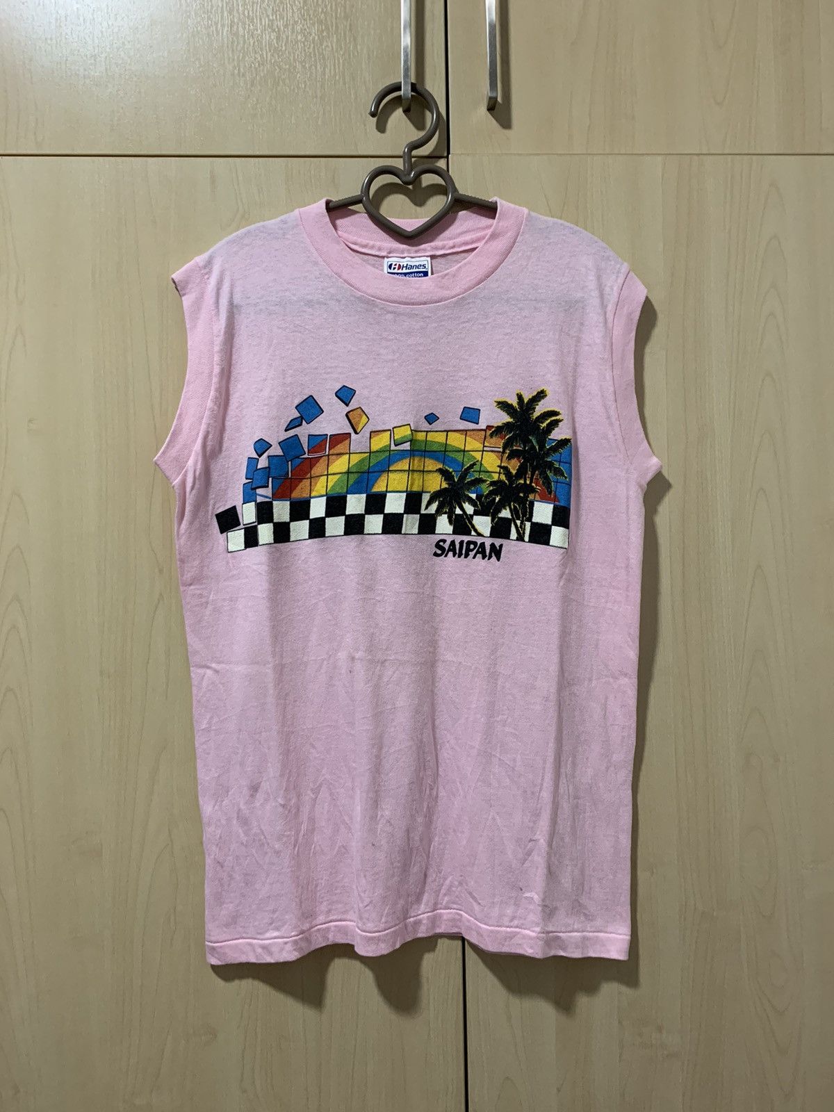 Vintage Vintage Saipan shirt deadstock made in USA sleeveless Size US M / EU 48-50 / 2 - 1 Thumbnail