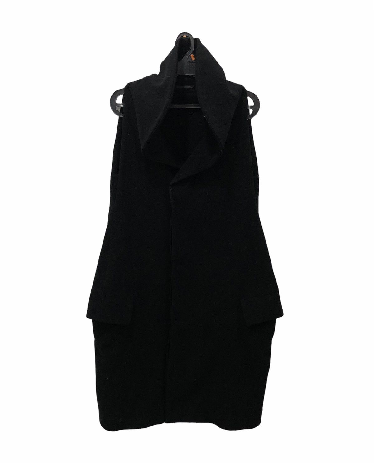 Yohji Yamamoto Y's by Yohji Yamamoto Wool Sleeveless Coat (YH-D13-103) Size US S / EU 44-46 / 1 - 1 Thumbnail