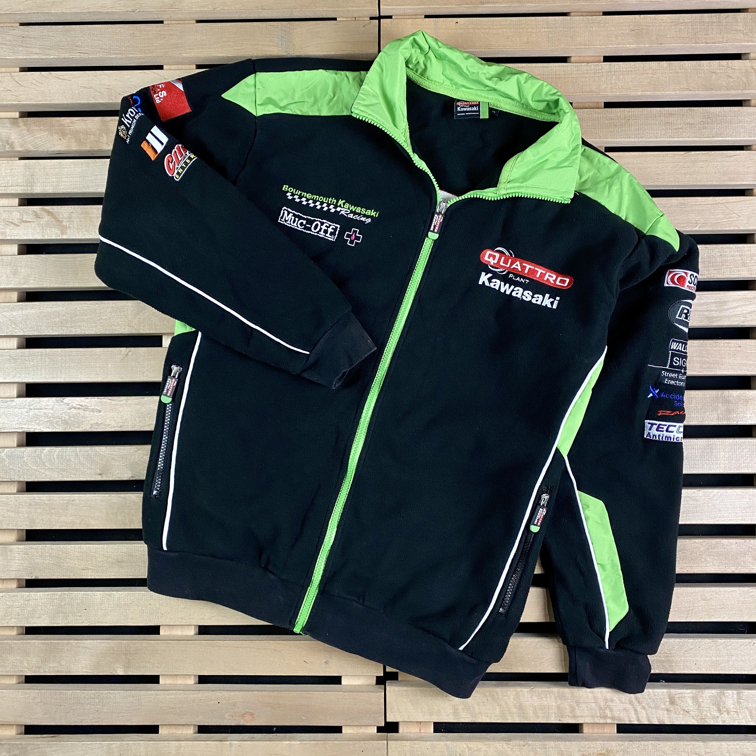 shinzo brand Bomber Workwear Jacket shinzobtscenez | Clasp closure