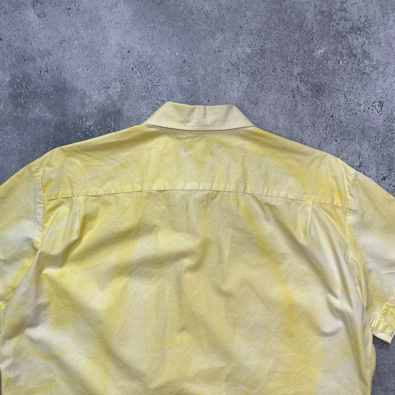Guess Vintage Guess USA Garment Dyed Button Up Shirt Yellow Size M Size US M / EU 48-50 / 2 - 19 Thumbnail