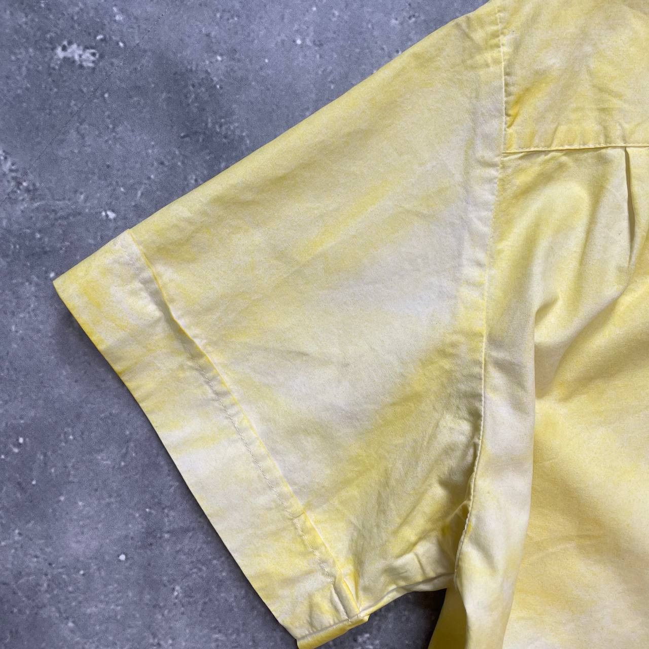 Guess Vintage Guess USA Garment Dyed Button Up Shirt Yellow Size M Size US M / EU 48-50 / 2 - 21 Thumbnail