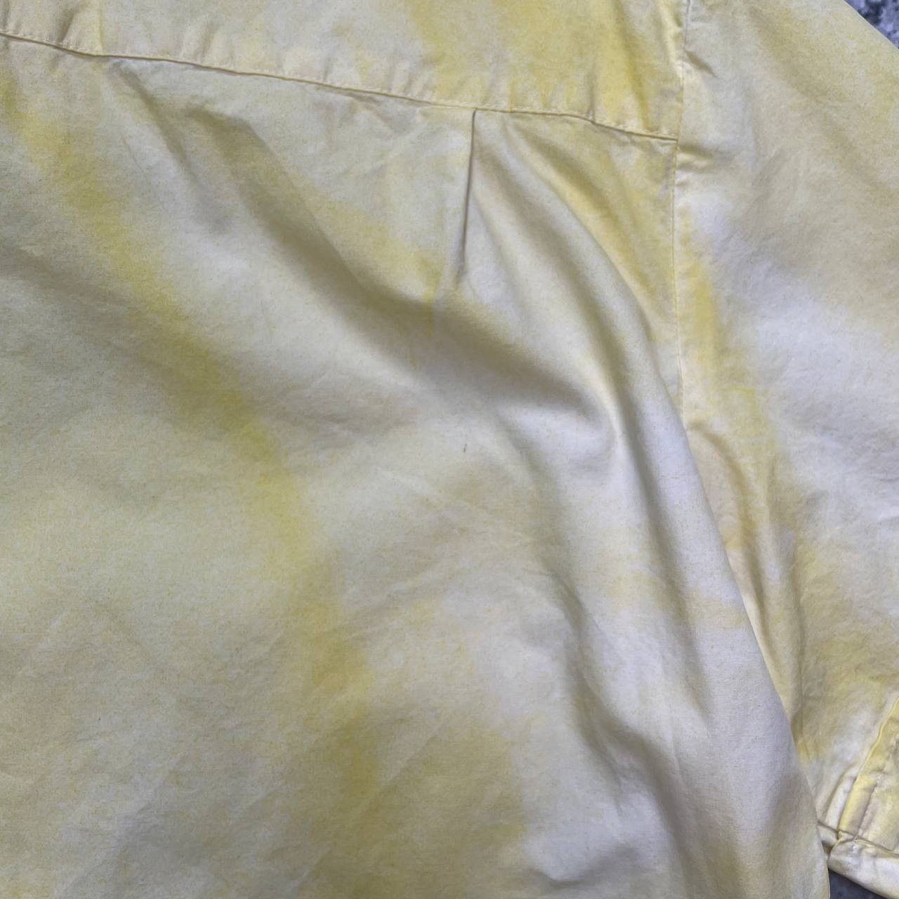 Guess Vintage Guess USA Garment Dyed Button Up Shirt Yellow Size M Size US M / EU 48-50 / 2 - 22 Thumbnail