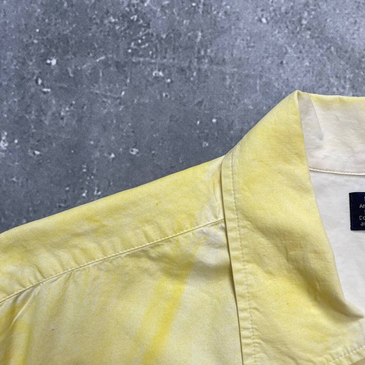 Guess Vintage Guess USA Garment Dyed Button Up Shirt Yellow Size M Size US M / EU 48-50 / 2 - 10 Thumbnail