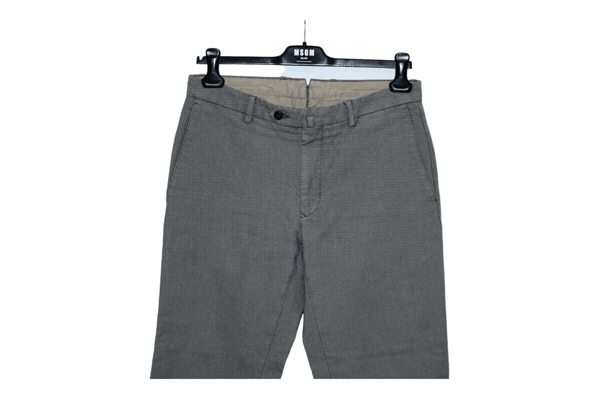 Ermenegildo Zegna Gritti by Ermenegildo Zegna Cotton Twill Textured Pant Size US 30 / EU 46 - 5 Thumbnail