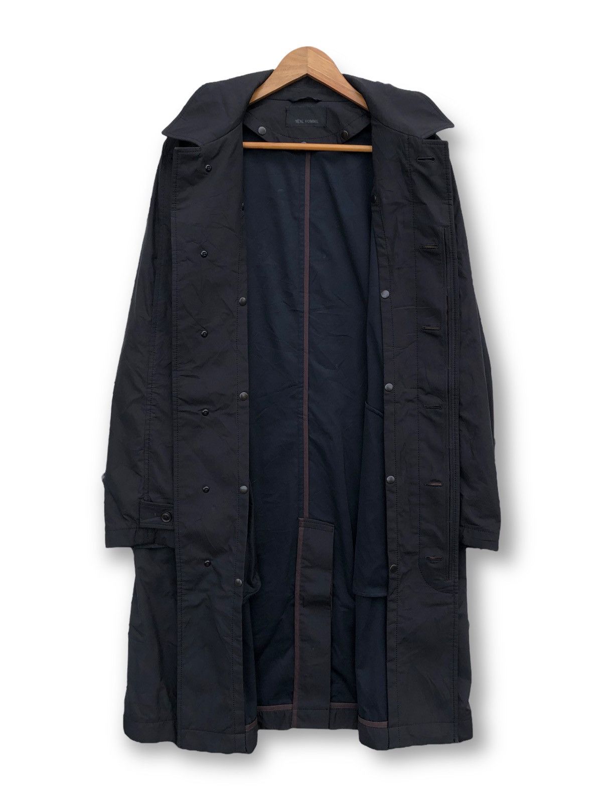 Issey Miyake × Tete Homme Tete Homme By Issey Miyake Overcoat Button Jacket Size US M / EU 48-50 / 2 - 7 Thumbnail