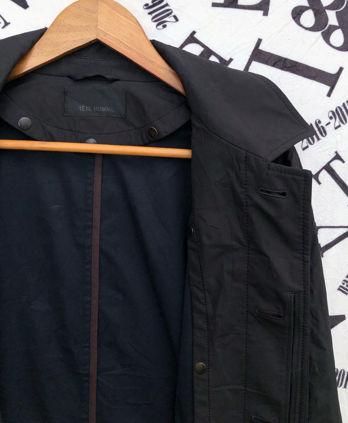Issey Miyake × Tete Homme Tete Homme By Issey Miyake Overcoat Button Jacket Size US M / EU 48-50 / 2 - 11 Thumbnail