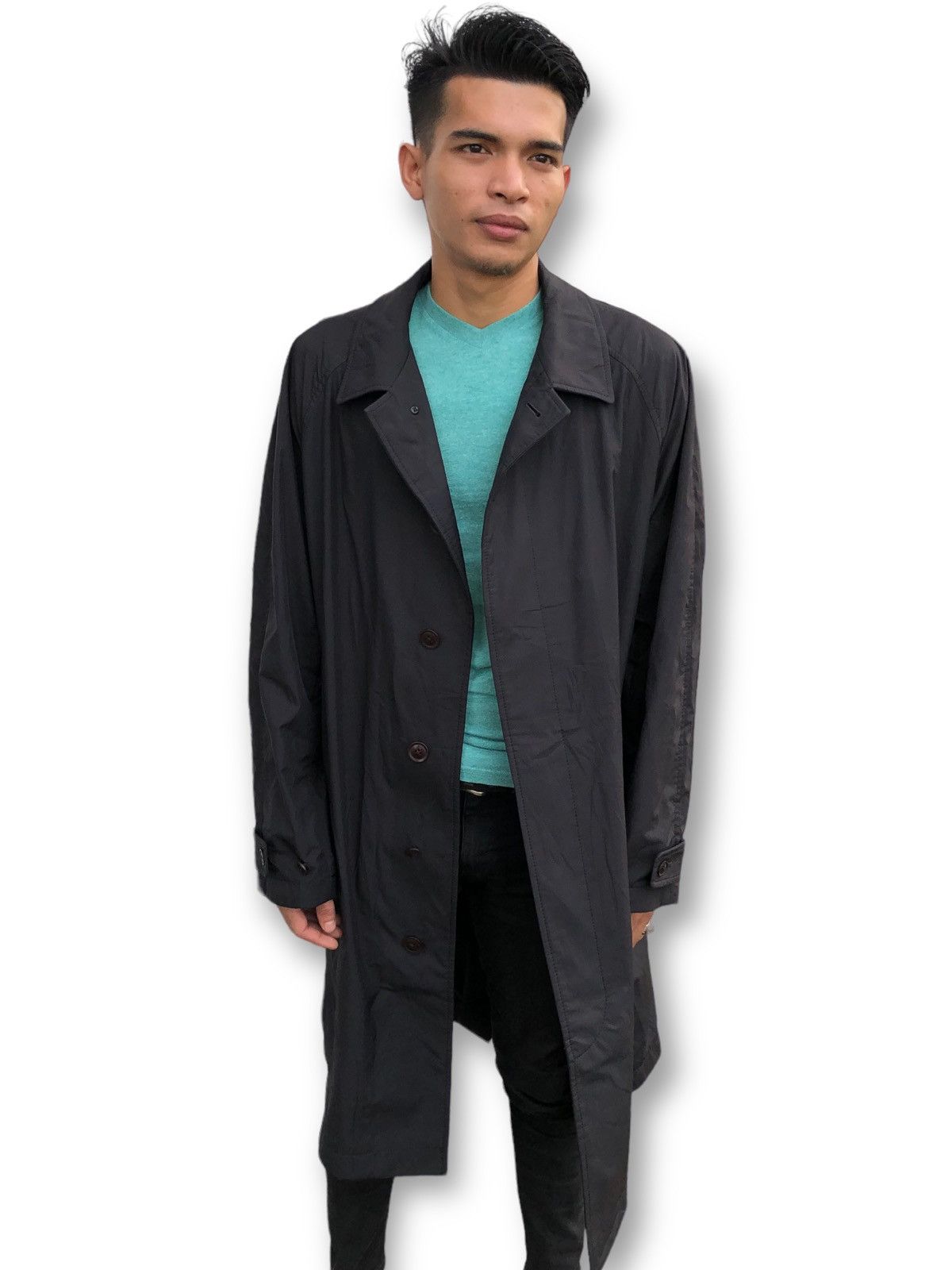 Issey Miyake × Tete Homme Tete Homme By Issey Miyake Overcoat Button Jacket Size US M / EU 48-50 / 2 - 2 Thumbnail