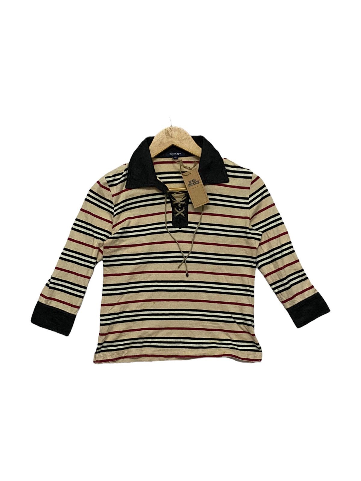 Rare Design Burberry Stripe Long Sleeve Shirt