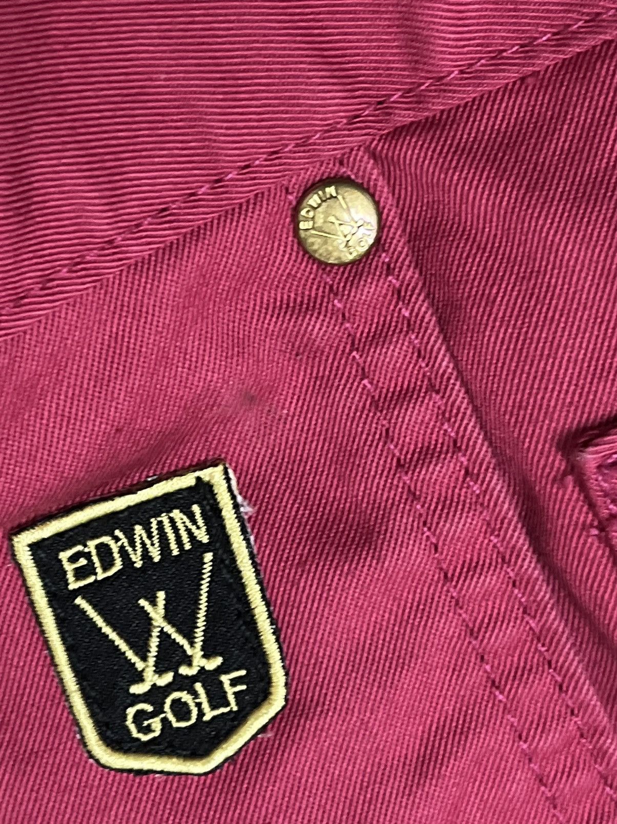 Edwin × Vintage Vintage Designer Edwin Gold Side Buckle Belt Pant Size US 30 / EU 46 - 12 Thumbnail