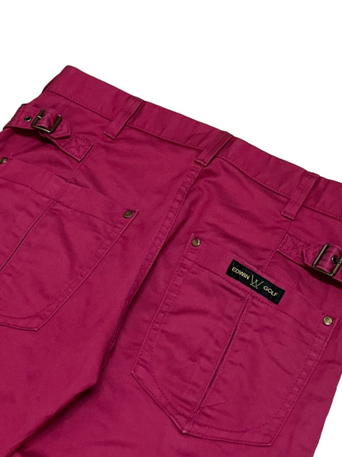 Edwin × Vintage Vintage Designer Edwin Gold Side Buckle Belt Pant Size US 30 / EU 46 - 10 Thumbnail