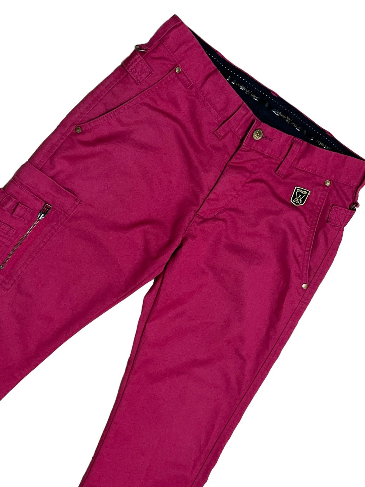 Edwin × Vintage Vintage Designer Edwin Gold Side Buckle Belt Pant Size US 30 / EU 46 - 6 Thumbnail