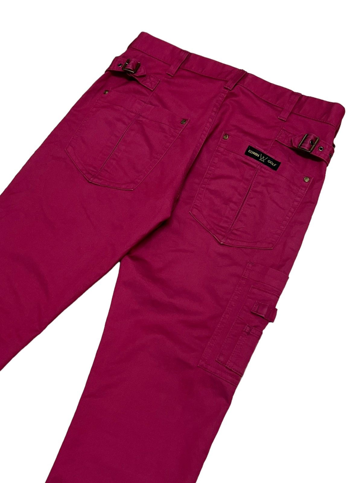 Edwin × Vintage Vintage Designer Edwin Gold Side Buckle Belt Pant Size US 30 / EU 46 - 9 Thumbnail