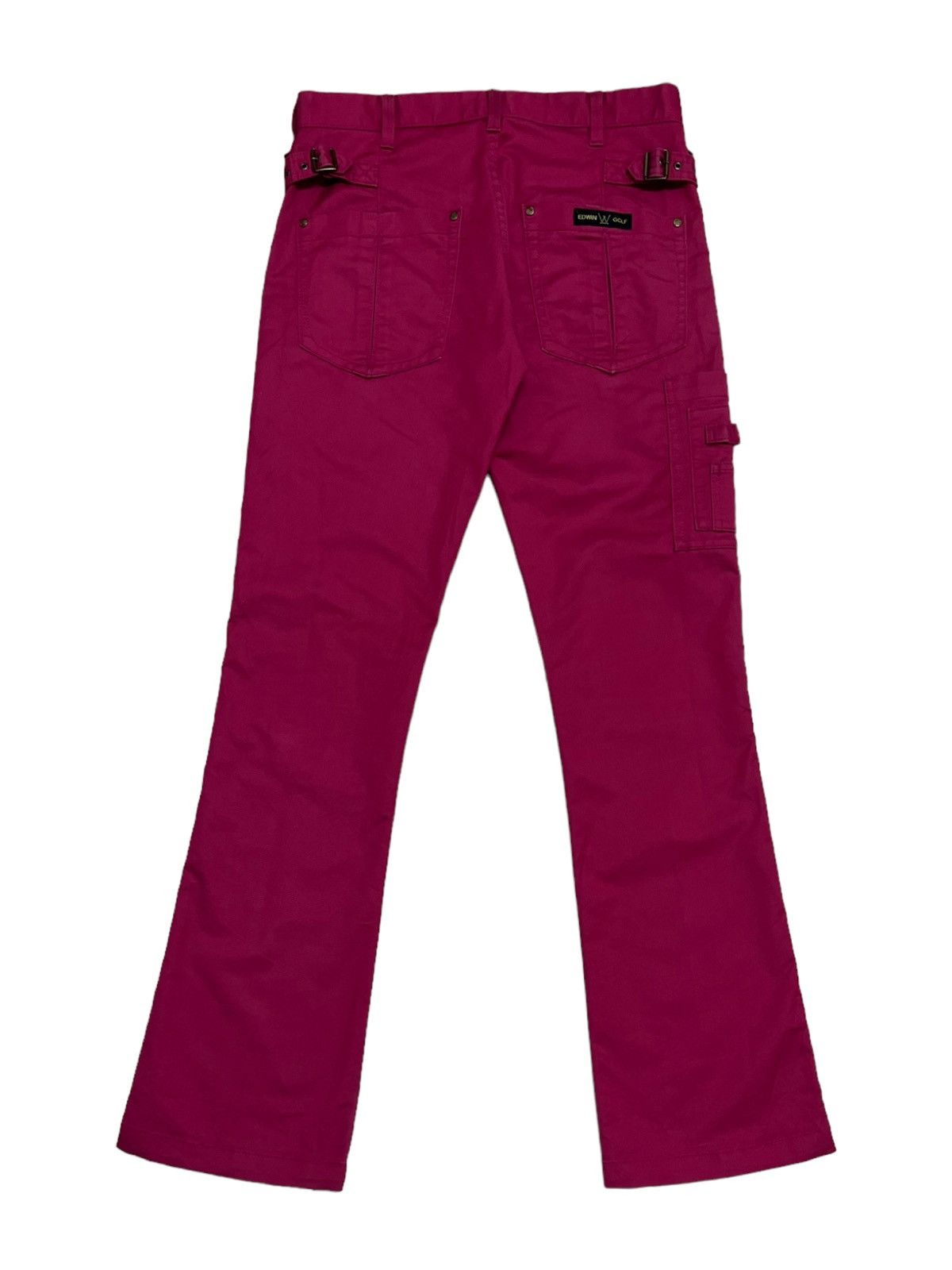 Edwin × Vintage Vintage Designer Edwin Gold Side Buckle Belt Pant Size US 30 / EU 46 - 7 Thumbnail