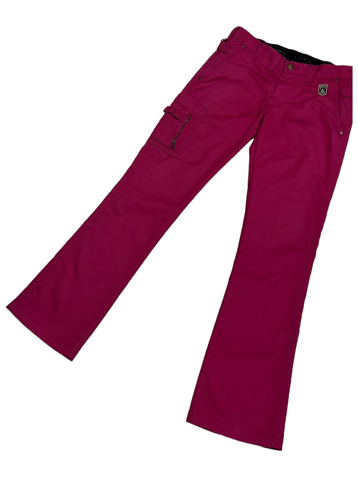 Edwin × Vintage Vintage Designer Edwin Gold Side Buckle Belt Pant Size US 30 / EU 46 - 3 Thumbnail