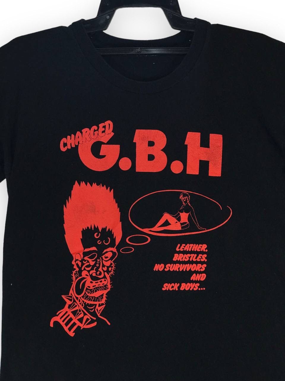 Band Tees × Vintage Vintage rare 80s GBH punk band Size US M / EU 48-50 / 2 - 2 Thumbnail