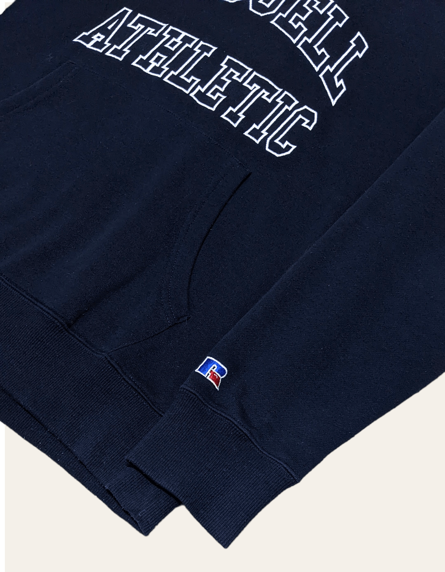 Russell Athletic × Vintage Vintage Russell Athletic Spellout Pullover Hoodie Size US M / EU 48-50 / 2 - 7 Thumbnail