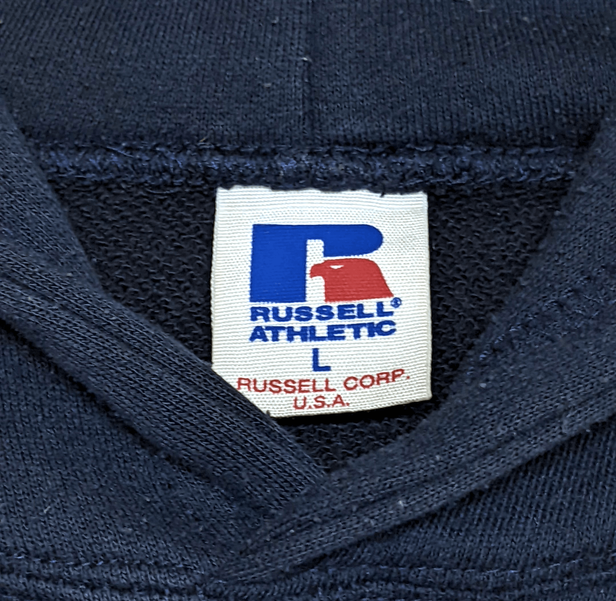 Russell Athletic × Vintage Vintage Russell Athletic Spellout Pullover Hoodie Size US M / EU 48-50 / 2 - 9 Thumbnail