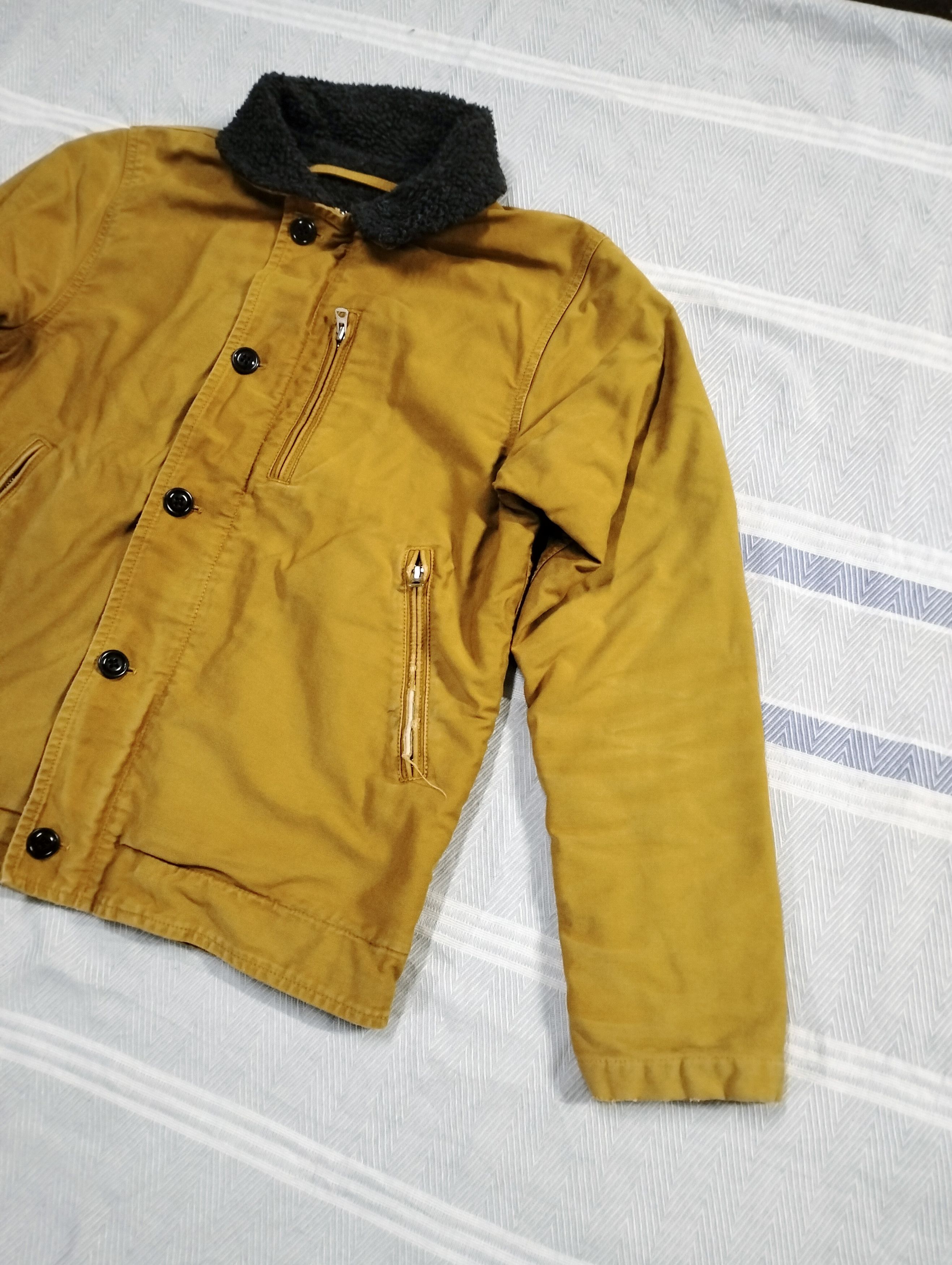 OMNIGOD Vintage Omnigod Sherpa Lining Jacket Distressed Size US M / EU 48-50 / 2 - 5 Thumbnail