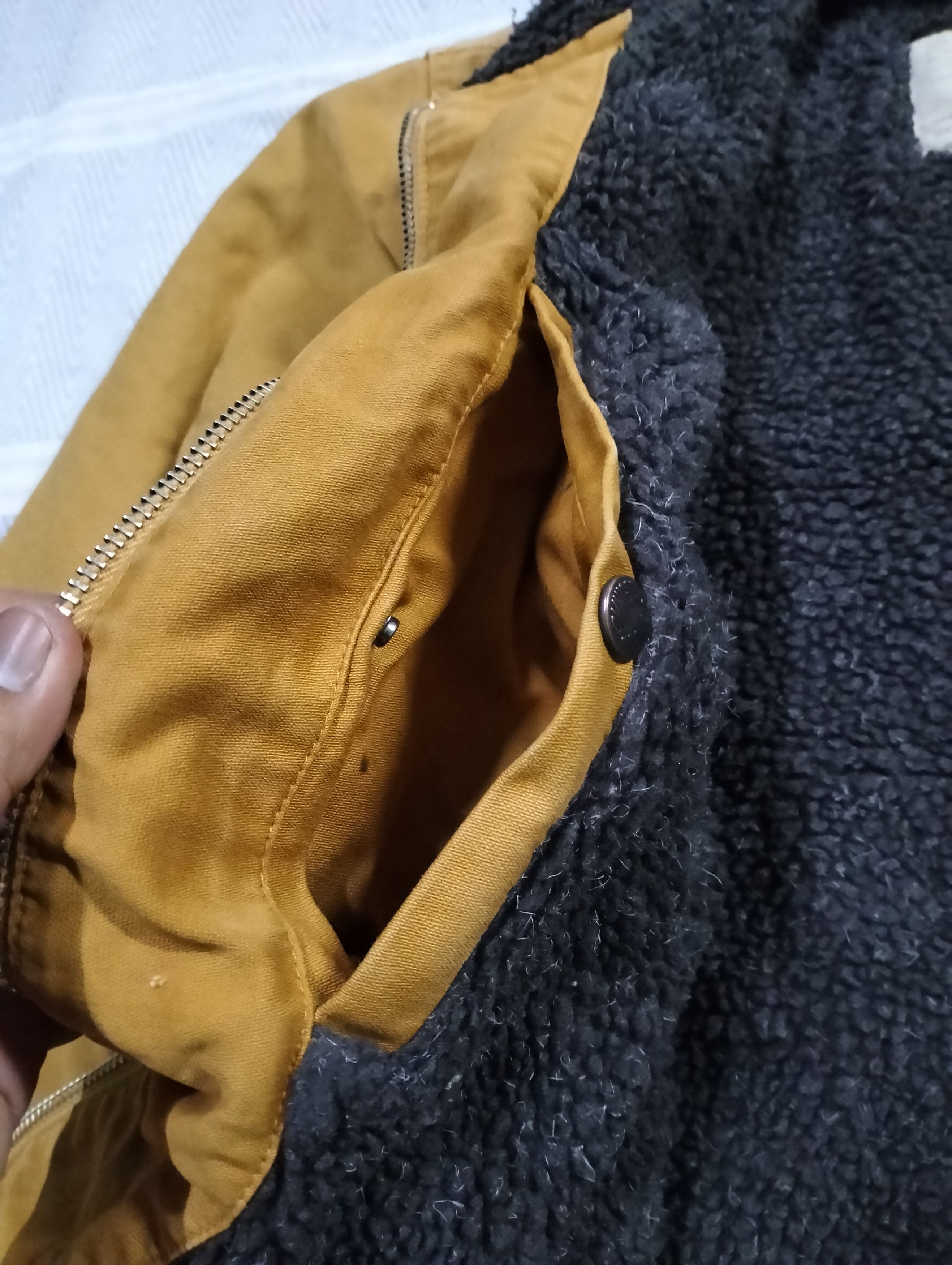 OMNIGOD Vintage Omnigod Sherpa Lining Jacket Distressed Size US M / EU 48-50 / 2 - 11 Thumbnail
