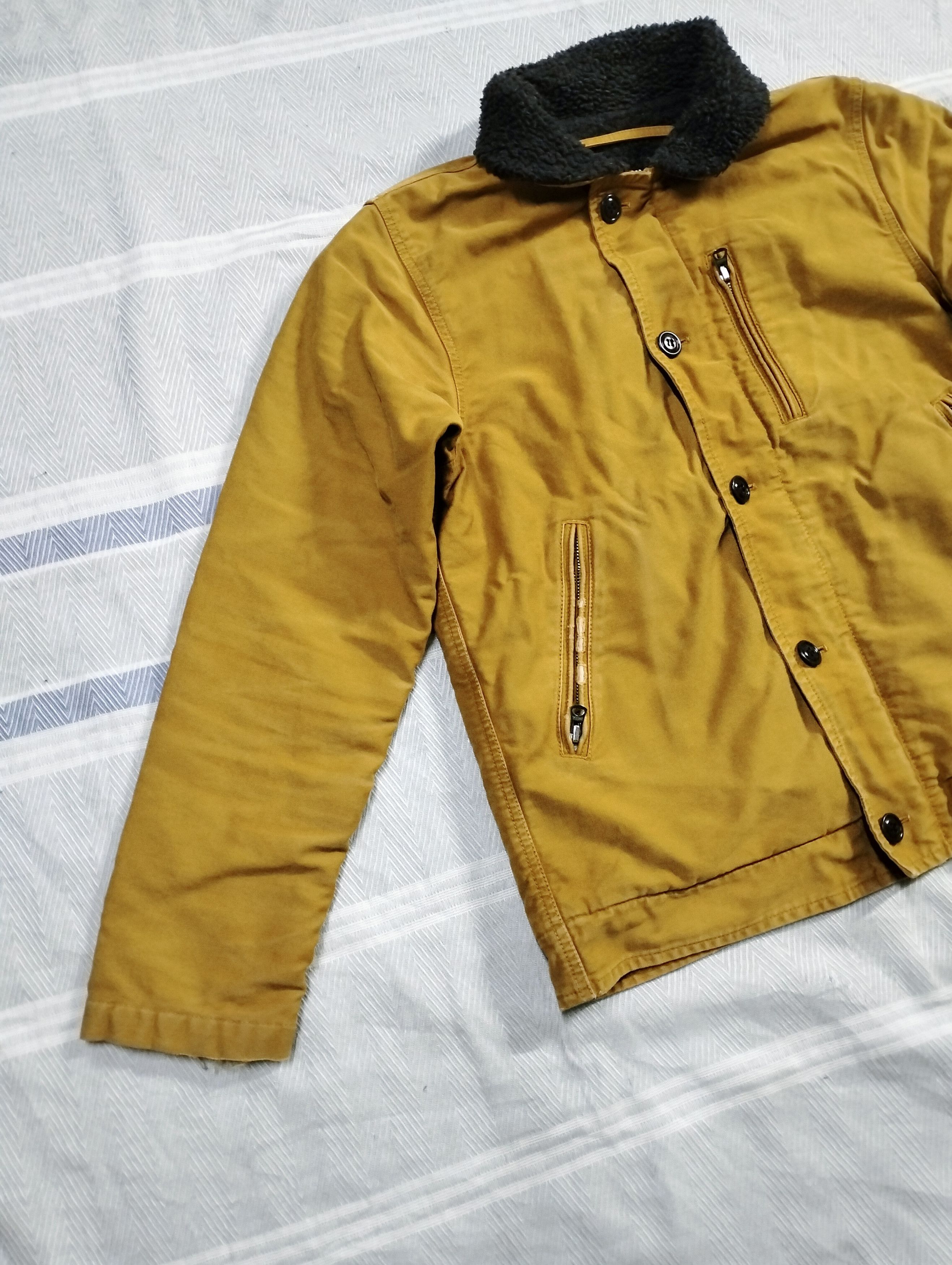 OMNIGOD Vintage Omnigod Sherpa Lining Jacket Distressed Size US M / EU 48-50 / 2 - 4 Thumbnail